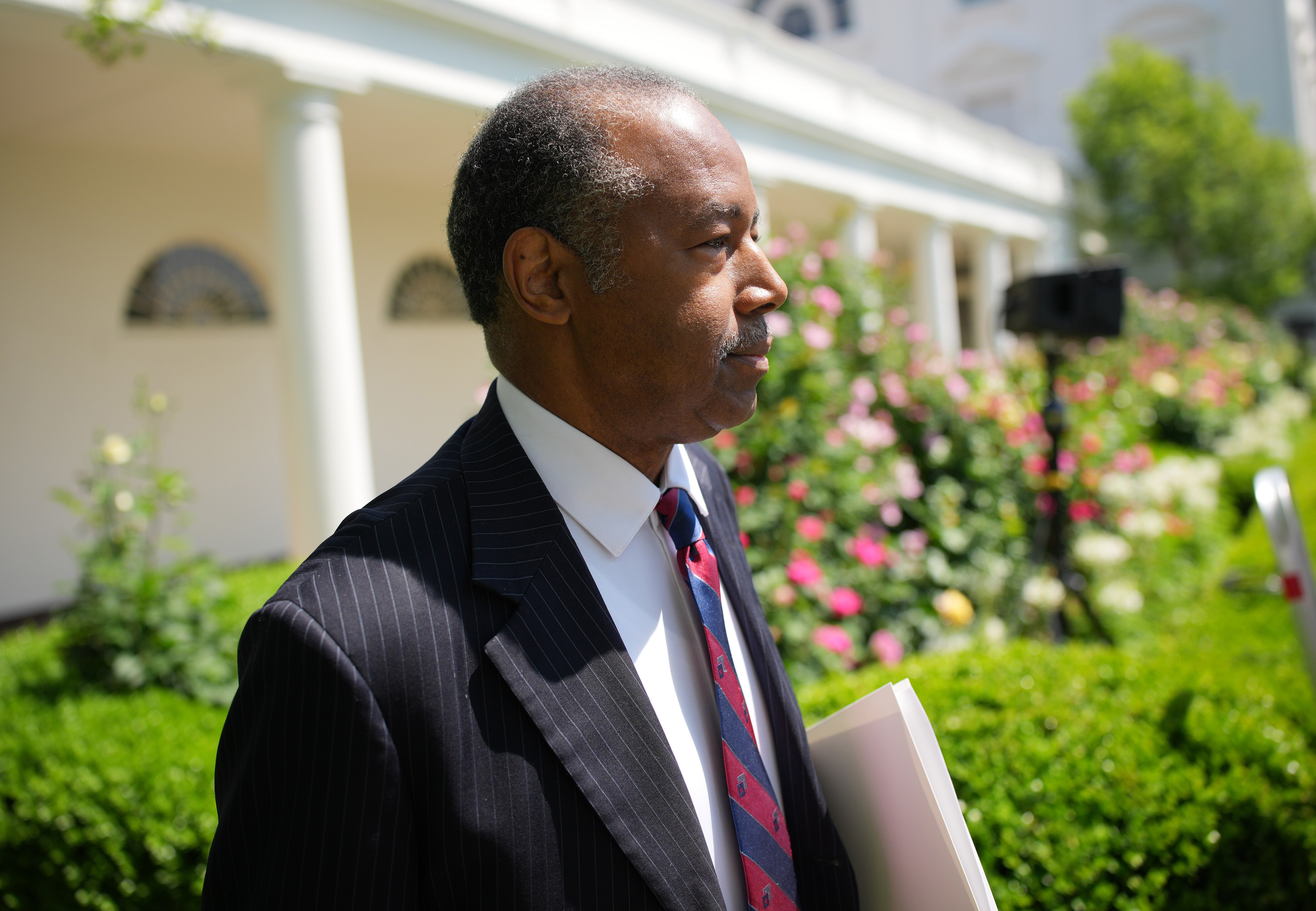 Former U.S. Secretary of Housing and Urban Development Ben Carson at an event at the White House last month.