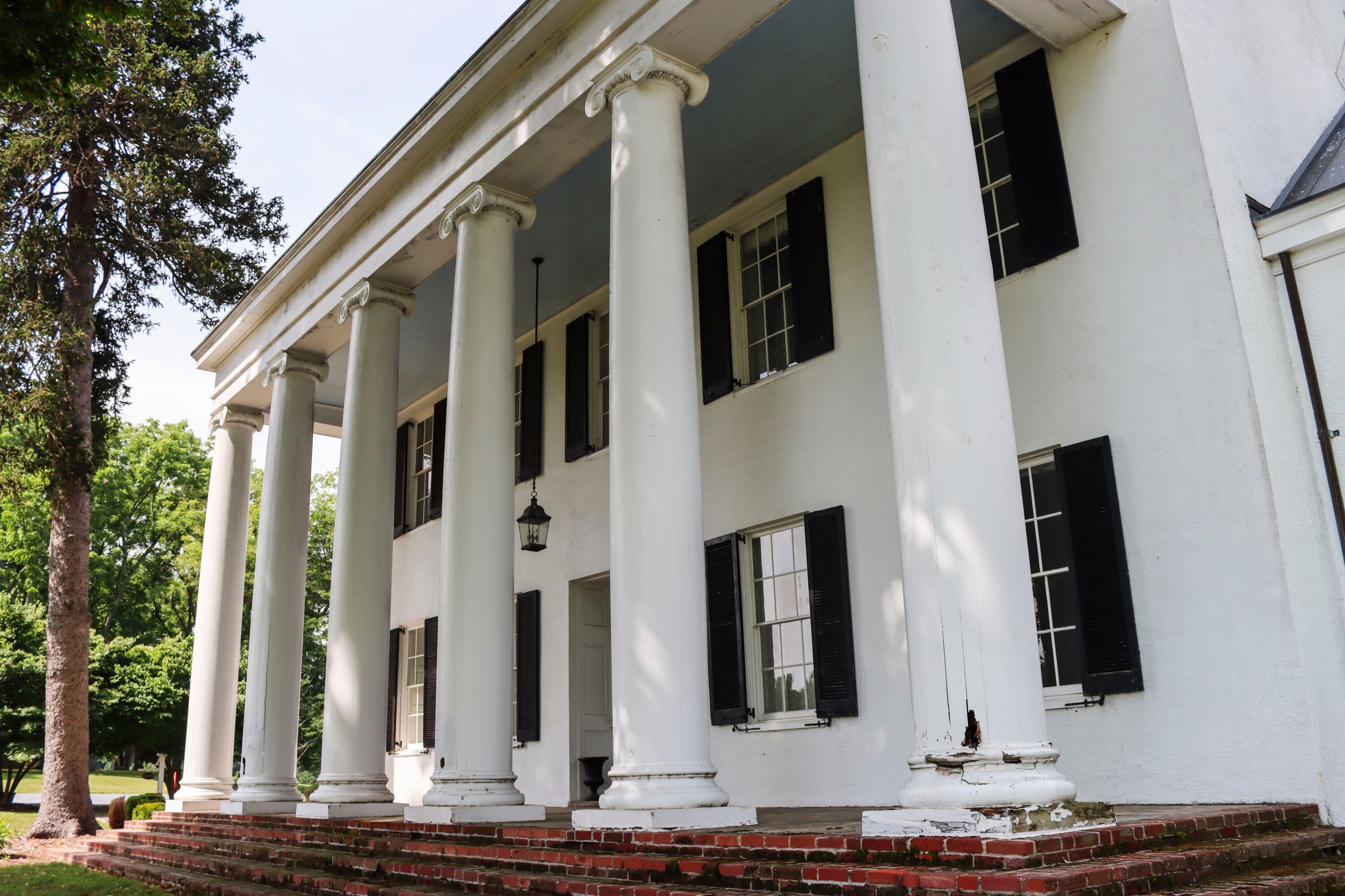 The Longwood property in Western Howard County on July 23, 2024. Longwood is a two-story, stone manor house that was built in the 1820s.