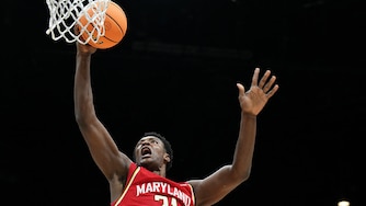 Pharrel Payne shoots against the Gonzaga Bulldogs in the second half of their game during the Players Era Championship basketball tournament on Nov. 25.