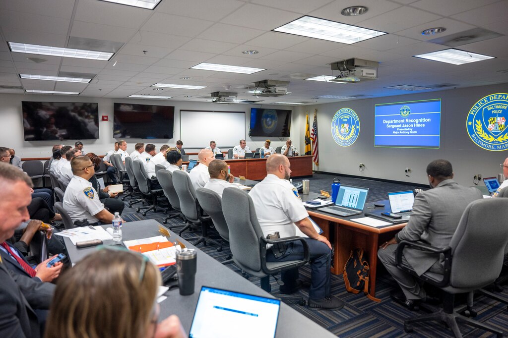 Comstat. Commanders gather every Thursday for a meeting called Comstat, where they go over data and trends. The meeting in the past was described as a brow-beating session heavy on intelligence - now, the department emphasizes process and procedure.