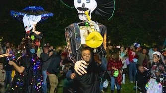 The Lantern Festival & Parade located in Patterson Park entertained thousands of visitors with vendors, floats, step teams, bands and much more.