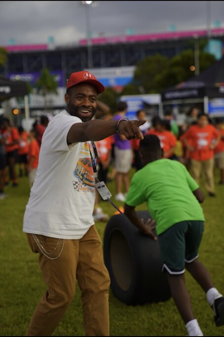 Haneef Hardy, a Philadelphia native, started a nonprofit in Baltimore called Unlimited Potential.