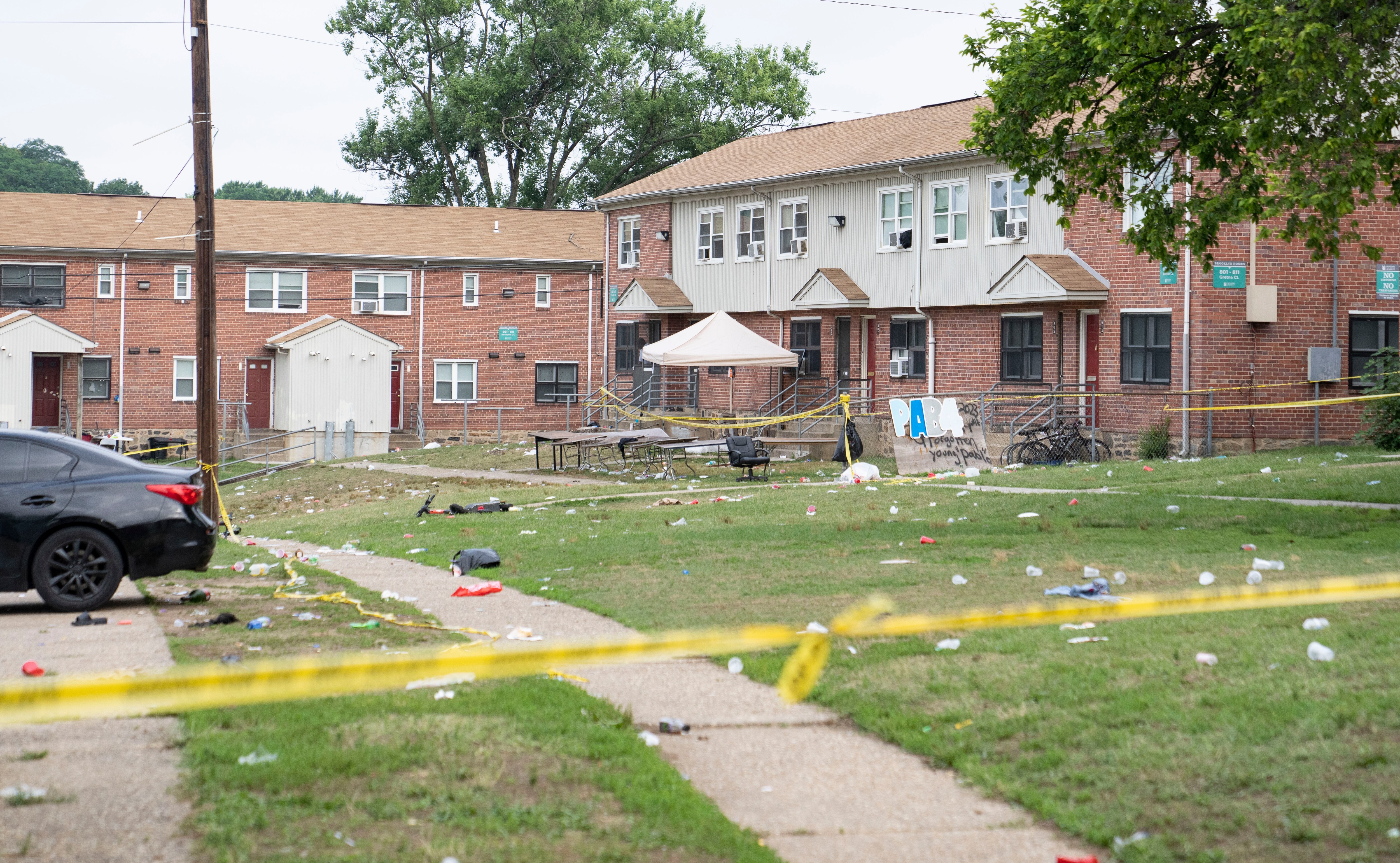 Thirty people were shot, two of them fatally, on July 2, 2023, during an annual event at Brooklyn Homes in Baltimore.