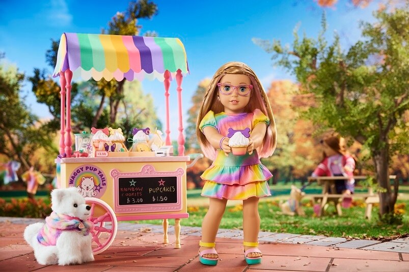 Each American Girl doll’s story can stand as a reflection of the values that Mattel, the company that owns American Girl, thought were important to children at a certain time, historian and podcaster Mary Mahoney said.