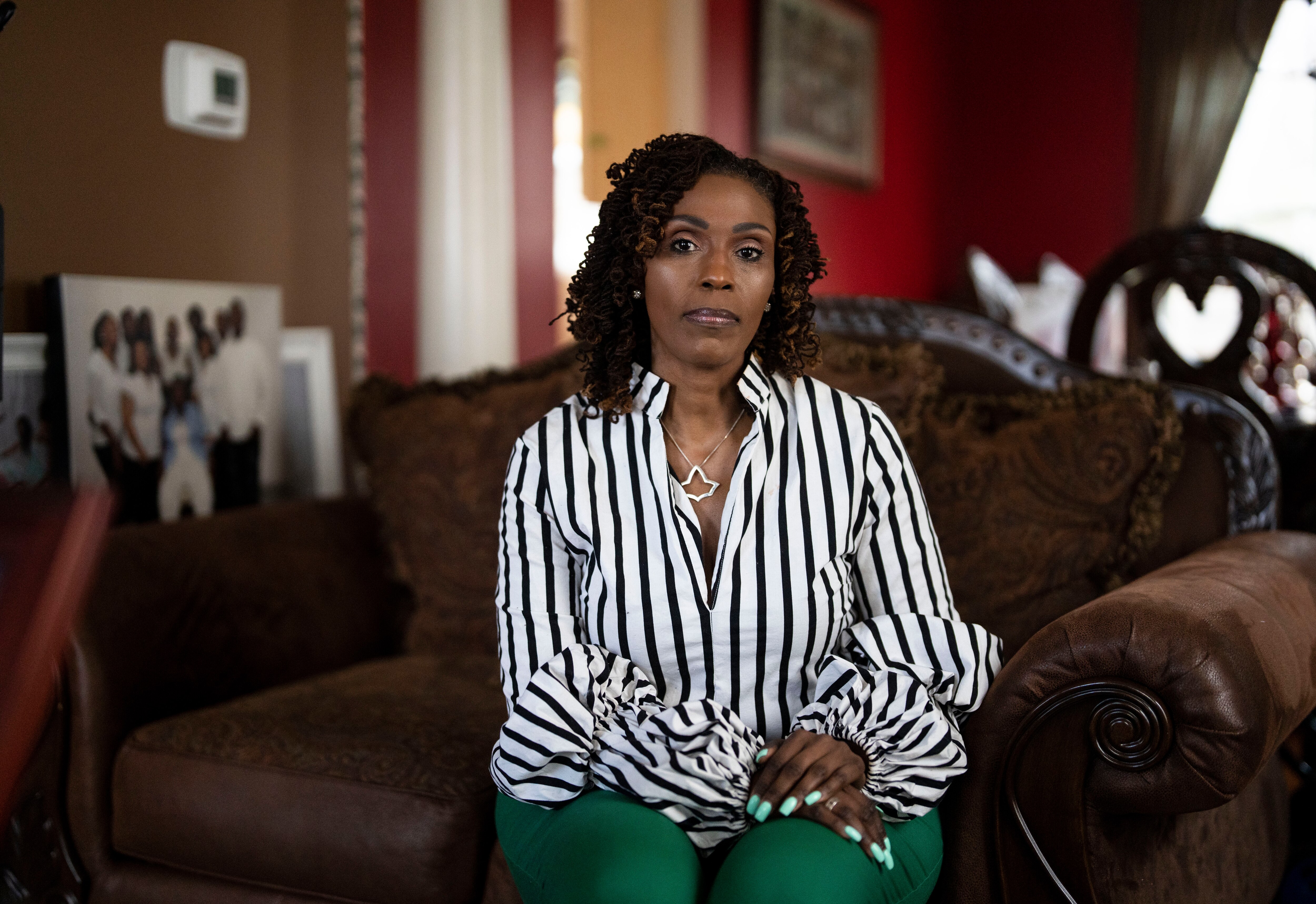 Ardena Githara of Rosedale was put on administrative leave from her federal job earlier this year.