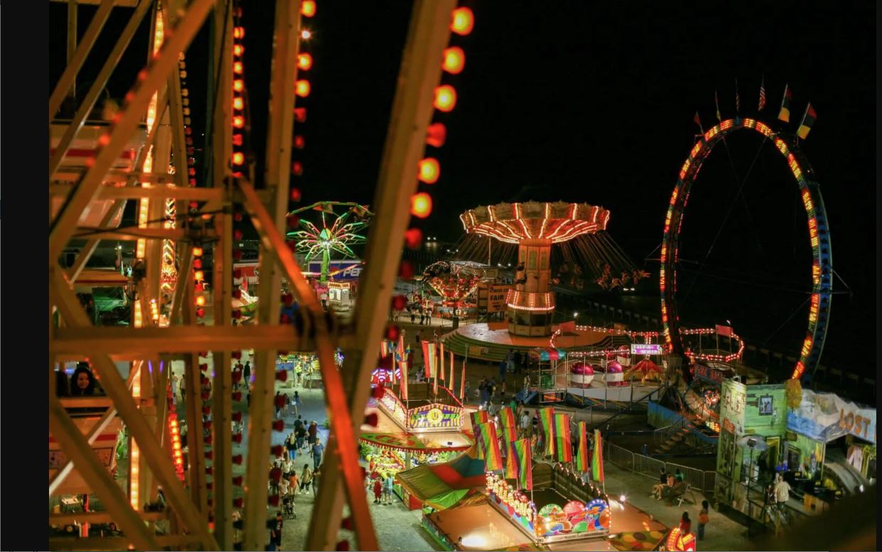A scene from the Howard County Fair.
