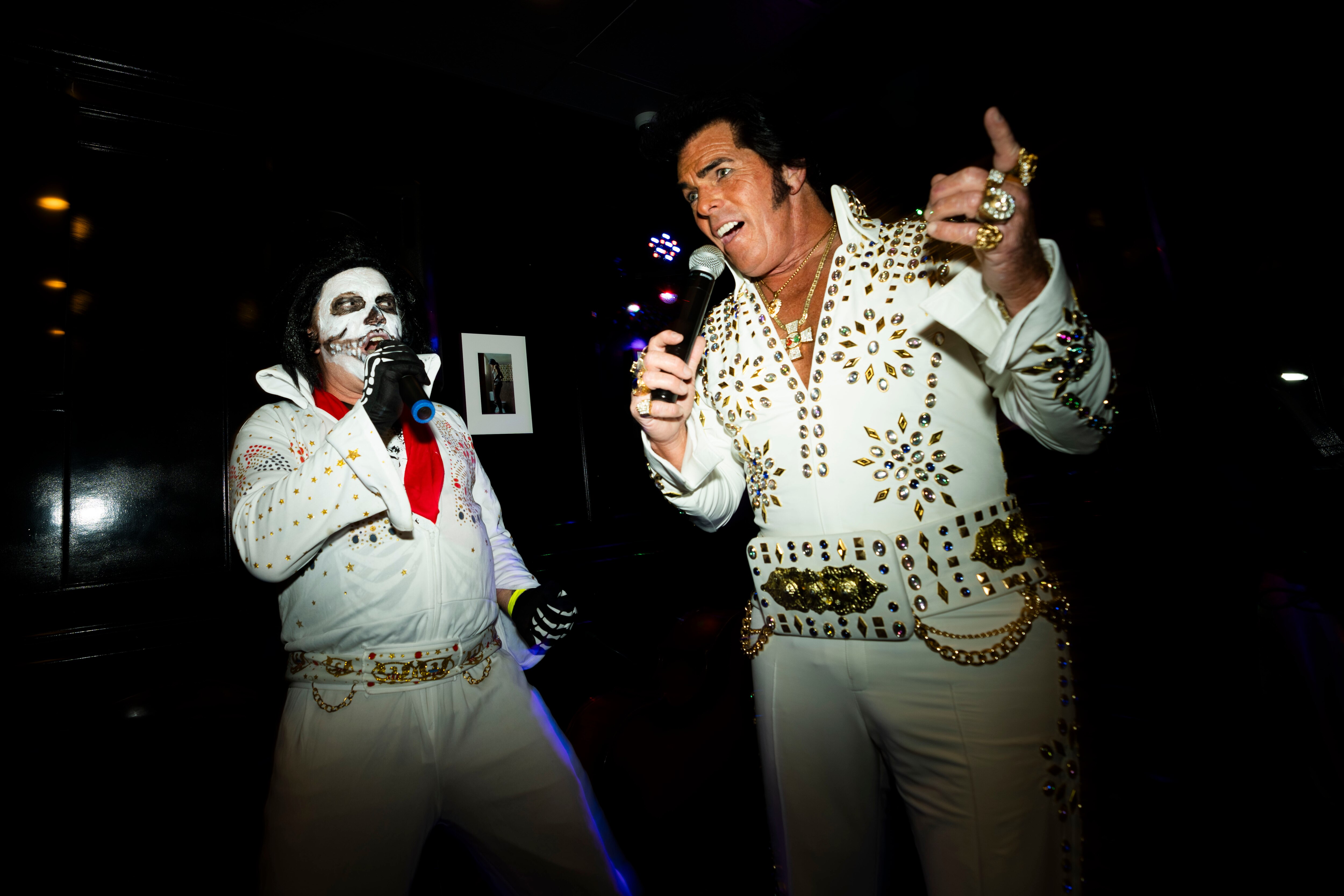 The Night of 100 ELVISes, seen here in 2023, returns this weekend to the Lord Baltimore Hotel.