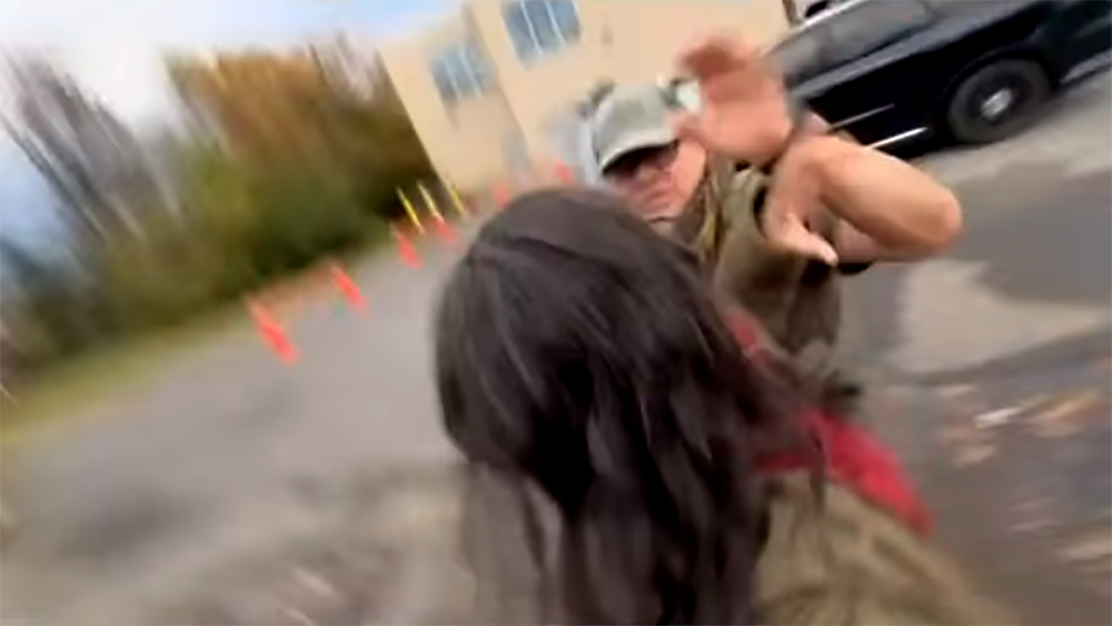 Councilmember Kristin Mink posted a video to social media on Tuesday, November 11, 2025, showing an interaction she had with men she identified as ICE agents.