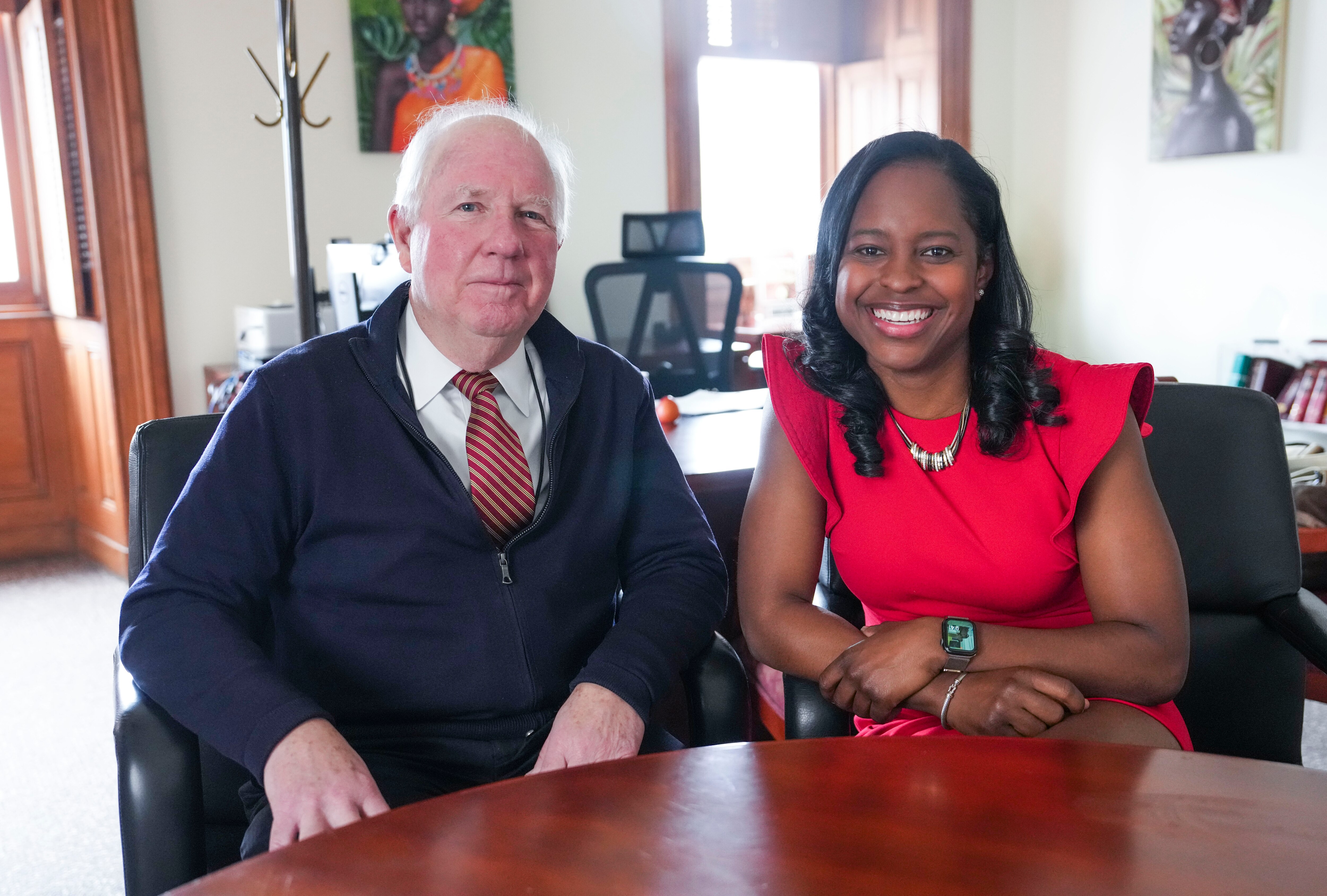 Ebony Thompson, City Solicitor, replaces Jim Shea after retirement.