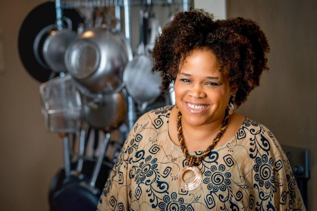 Food historian Tonya Hopkins.