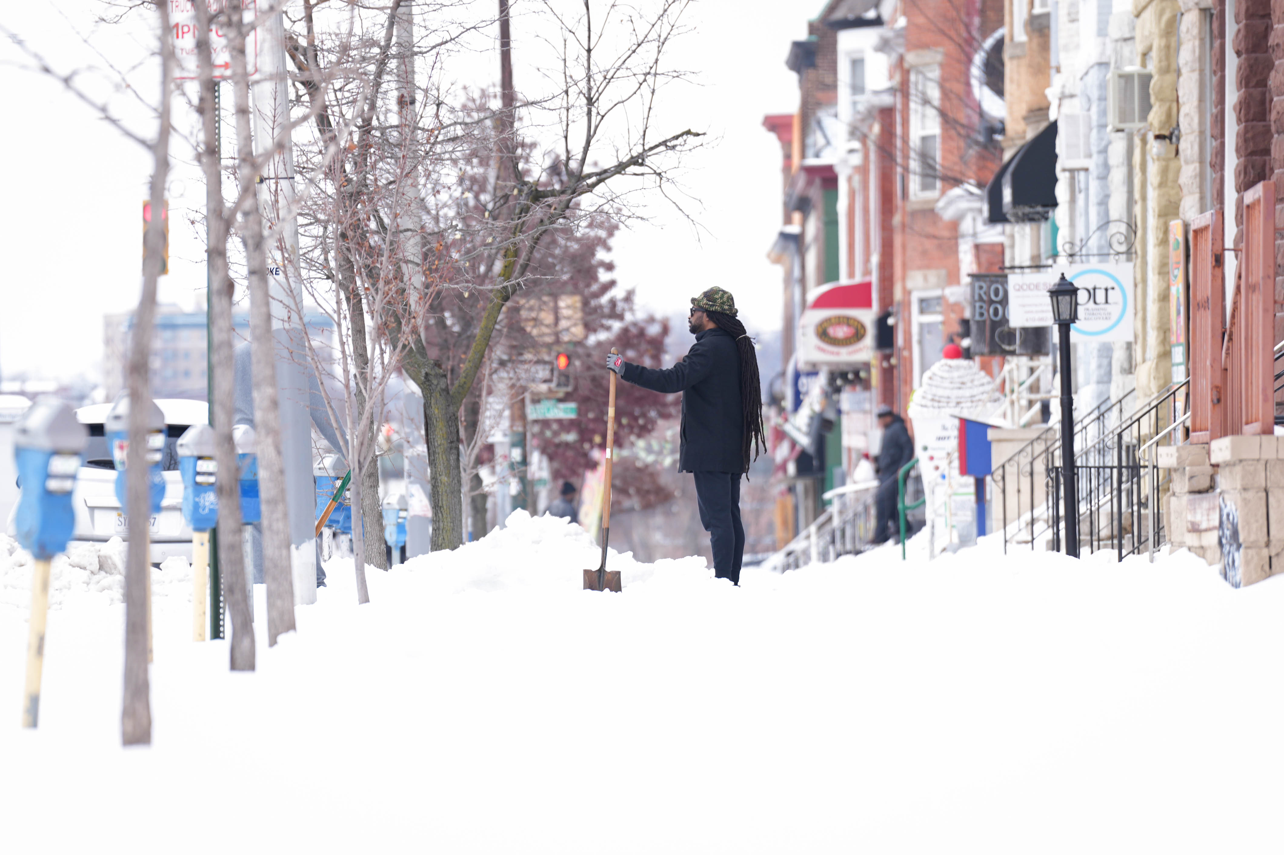 According to the Department of Housing and Community Development, Baltimore issued 224 citations in a four-day period for unshoveled sidewalks.