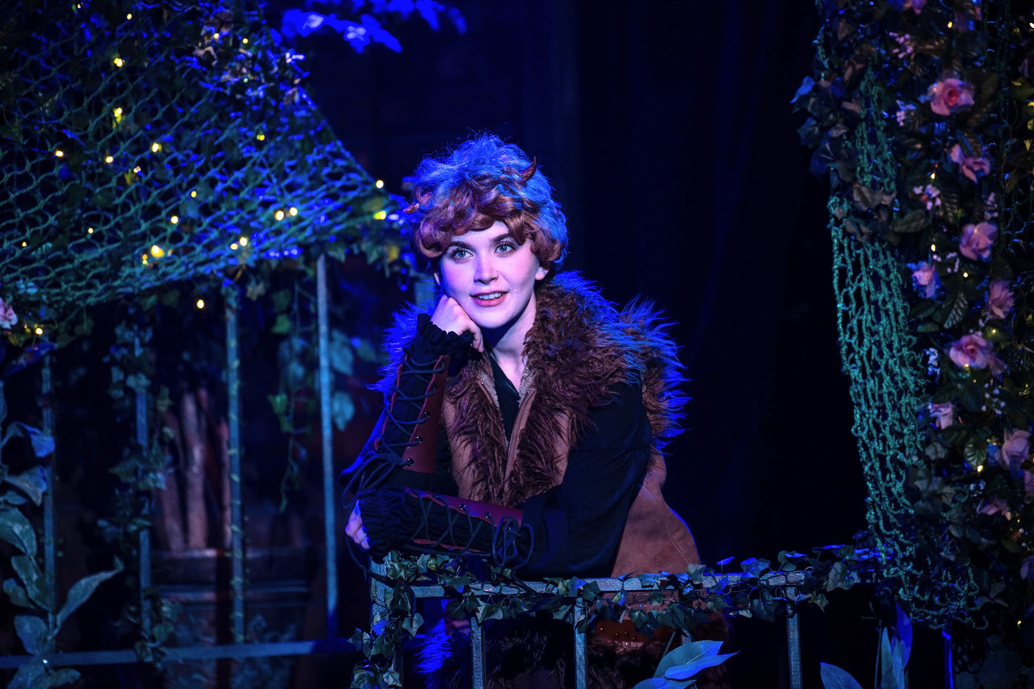 Juliette Charles plays Puck in The Classic Theatre of Maryland's production of "A Midnight Summer's Dream" through Sunday in Annapolis.