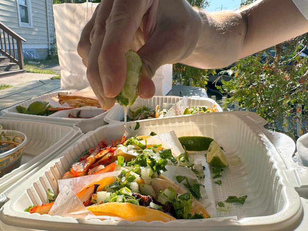 Don't let the turf and straw umbrellas out front fool you, the El Tucan Food Truck in Jessup takes a no frills approach to its lengua and birria tacos.