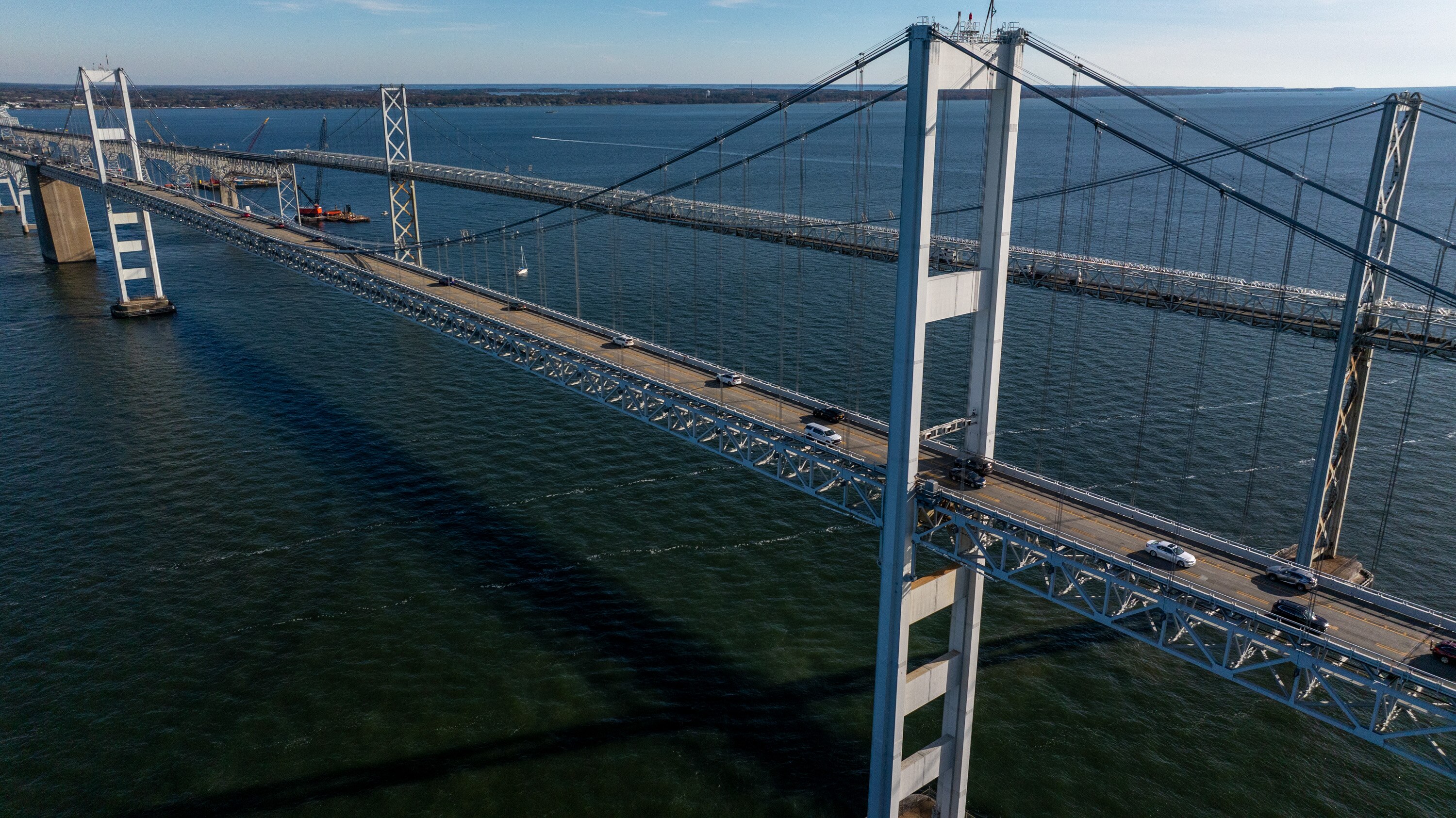The state is considering replacing the Chesapeake Bay Bridge.