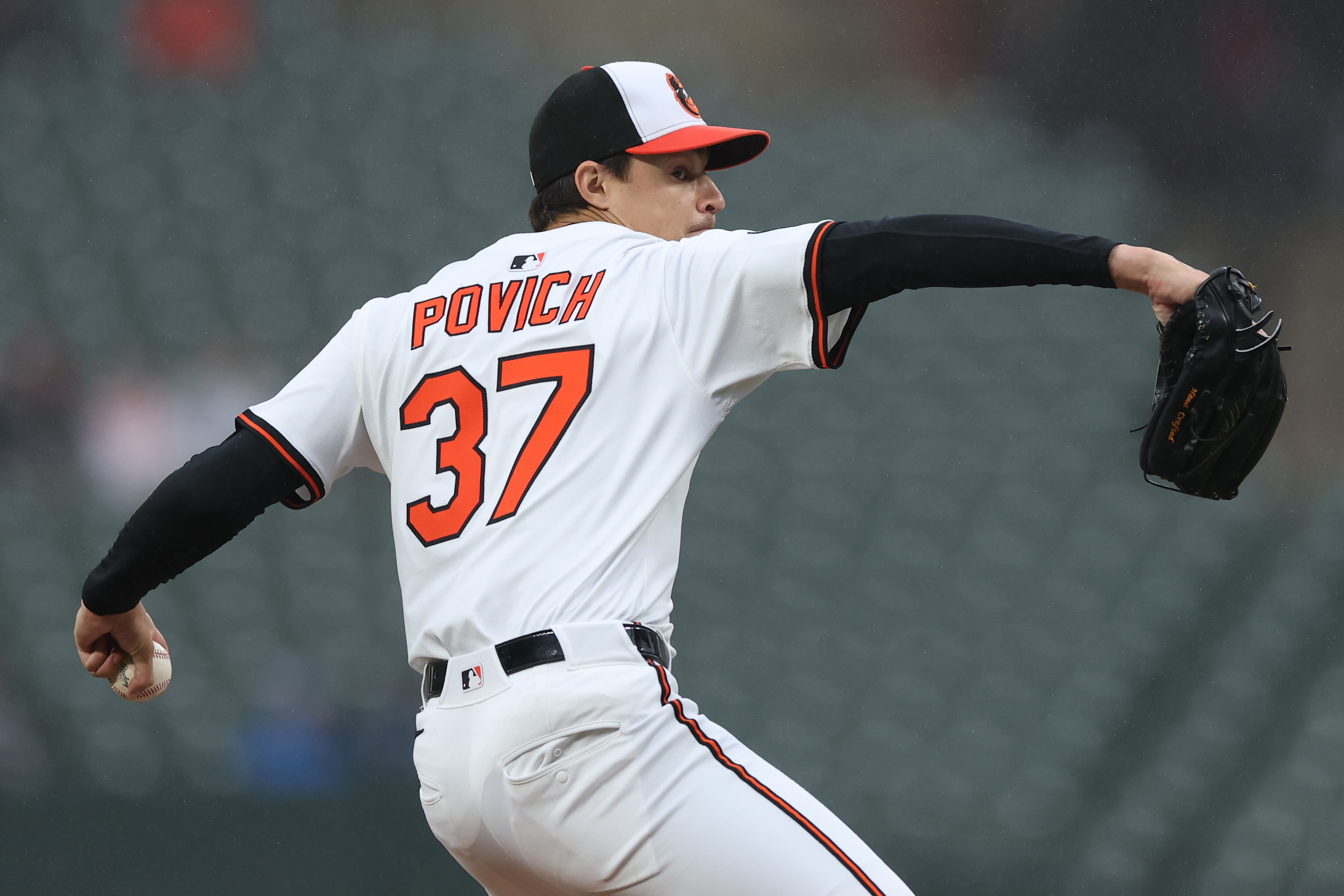 Cade Povich’s ERA rose to 5.29 during Wednesday night’s loss to the St. Louis Cardinals.