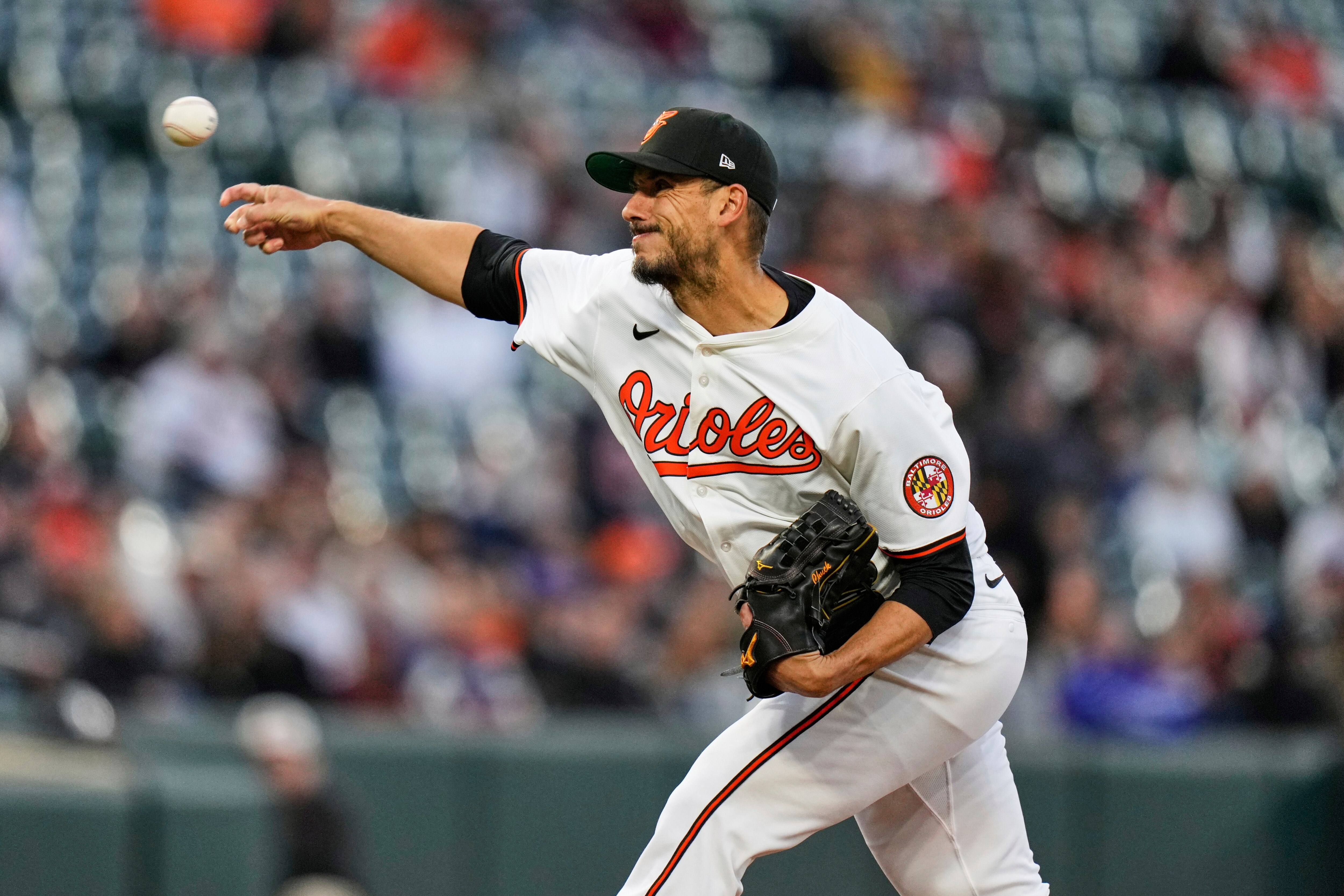 Charlie Morton surrendered five earned runs in five innings pitched against the Cleveland Guardians on Tuesday night.