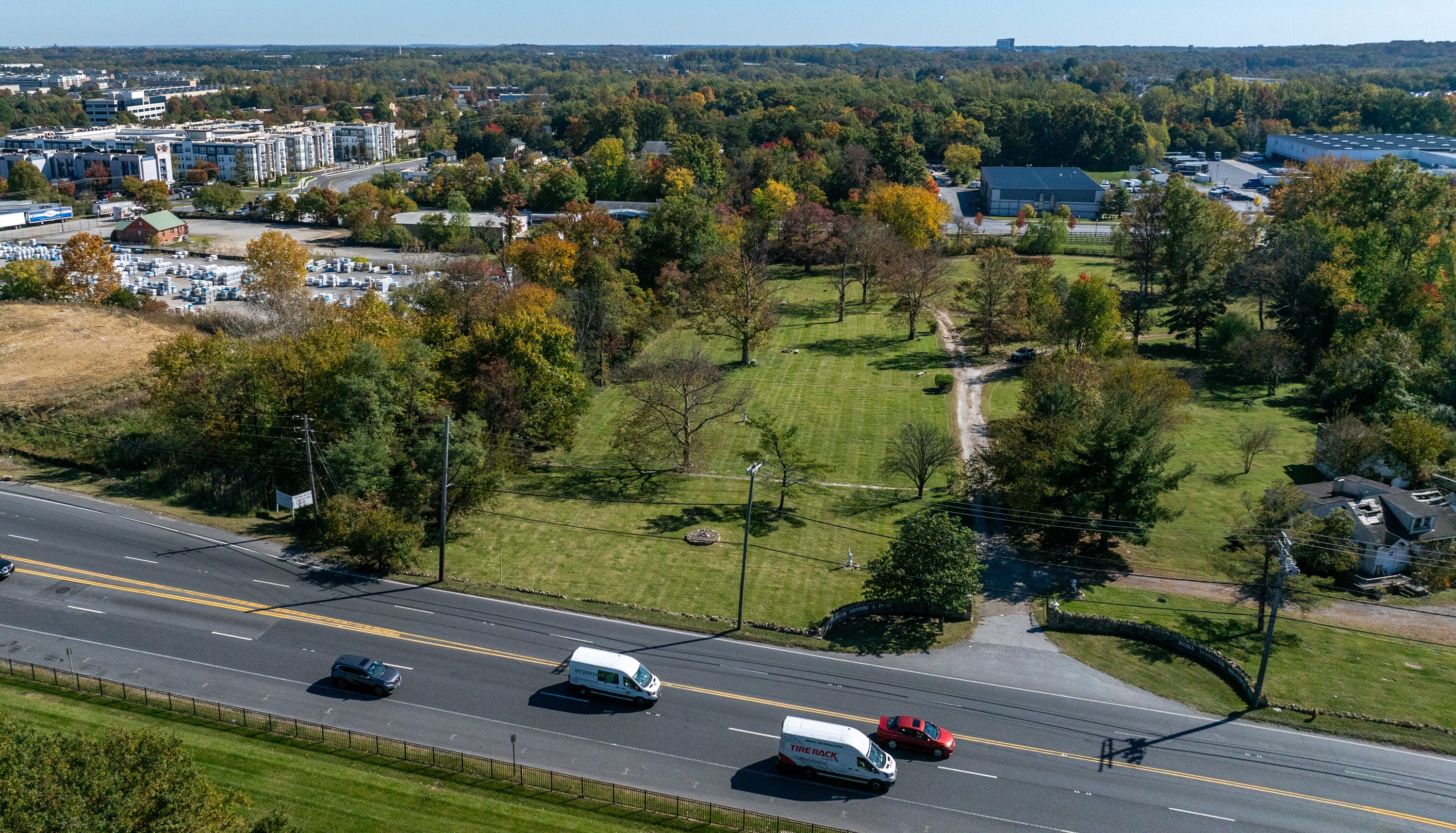 Rosa Bonheur Memorial Park, a pet cemetery in Elkridge established in 1935, occupies a little over 11 acres along Route 1.