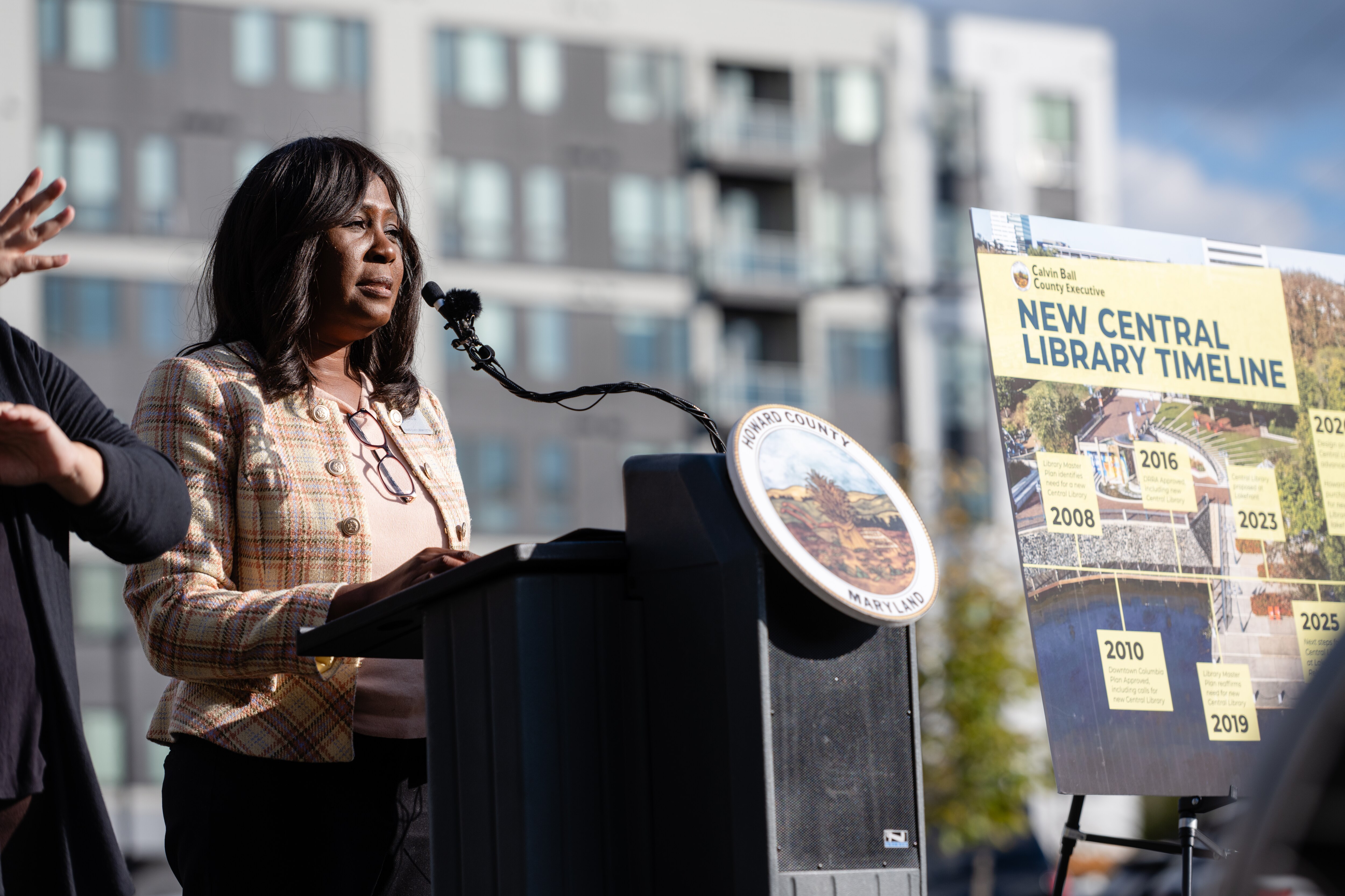 Howard County Library System President and CEO Tonya Aikens said the library administration's thoughts and prayers are with staff who may have been affected by carbon monoxide exposure at the Savage Branch location last week.