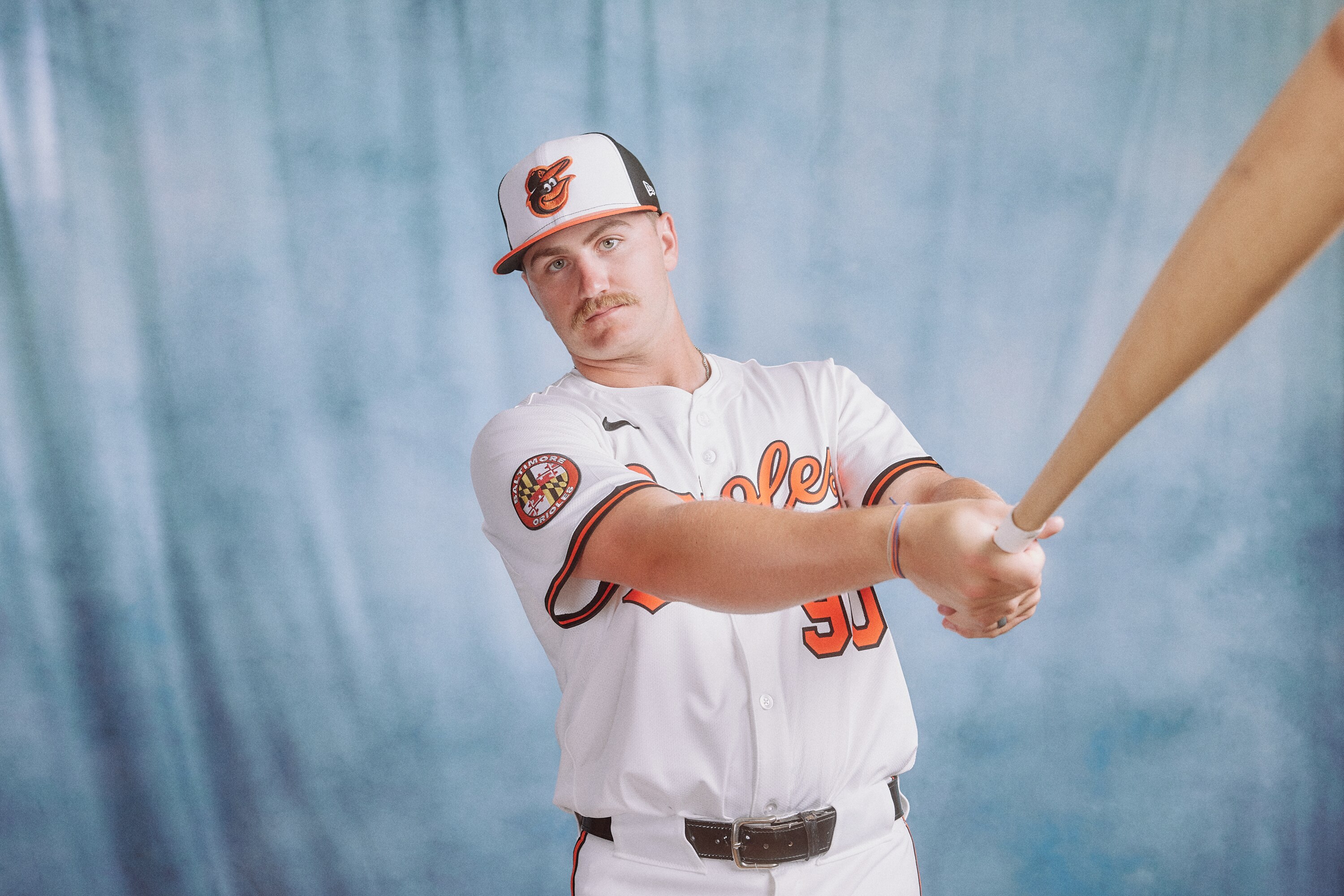 Baltimore Orioles outfielder Jud Fabian photographed during the 2025 Baltimore Orioles Media Day at Ed Smith Stadium in Sarasota, Florida Wednesday February 19, 2025.
