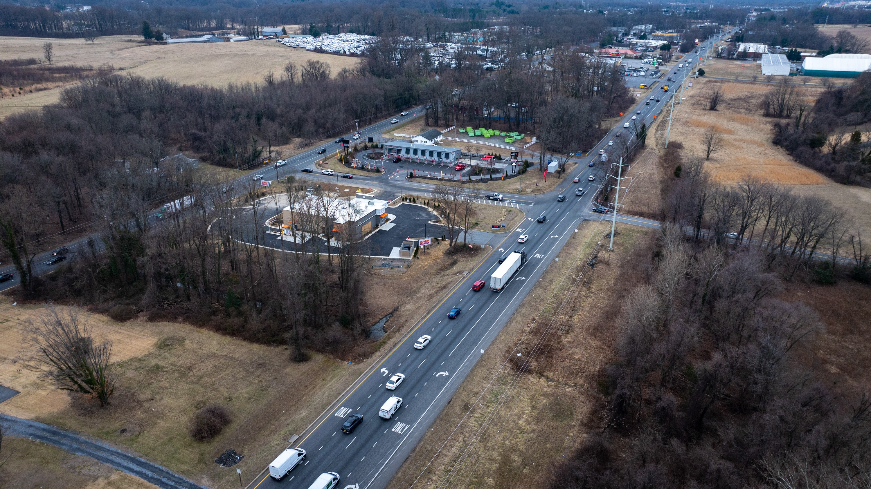 Traffic travels on Crain Highway at Annapolis Road in Gambrills. The County Council is debating a bill that would encourage redevelopment of older commercial properties in "critical corridors," including Route 3.