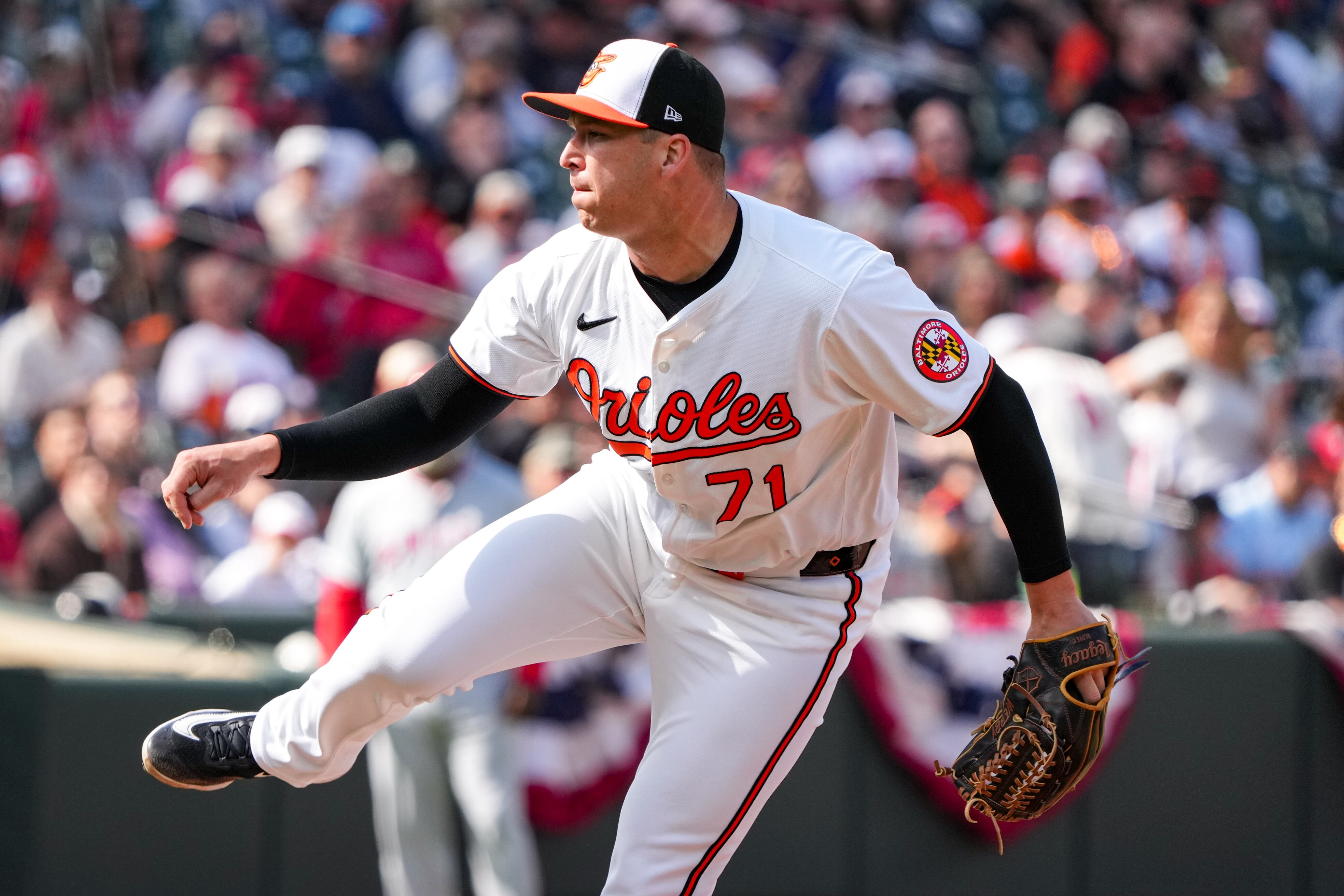 Orioles reliever Jacob Webb had a 3.02 ERA and 1.18 WHIP in 60 appearances in 2024.