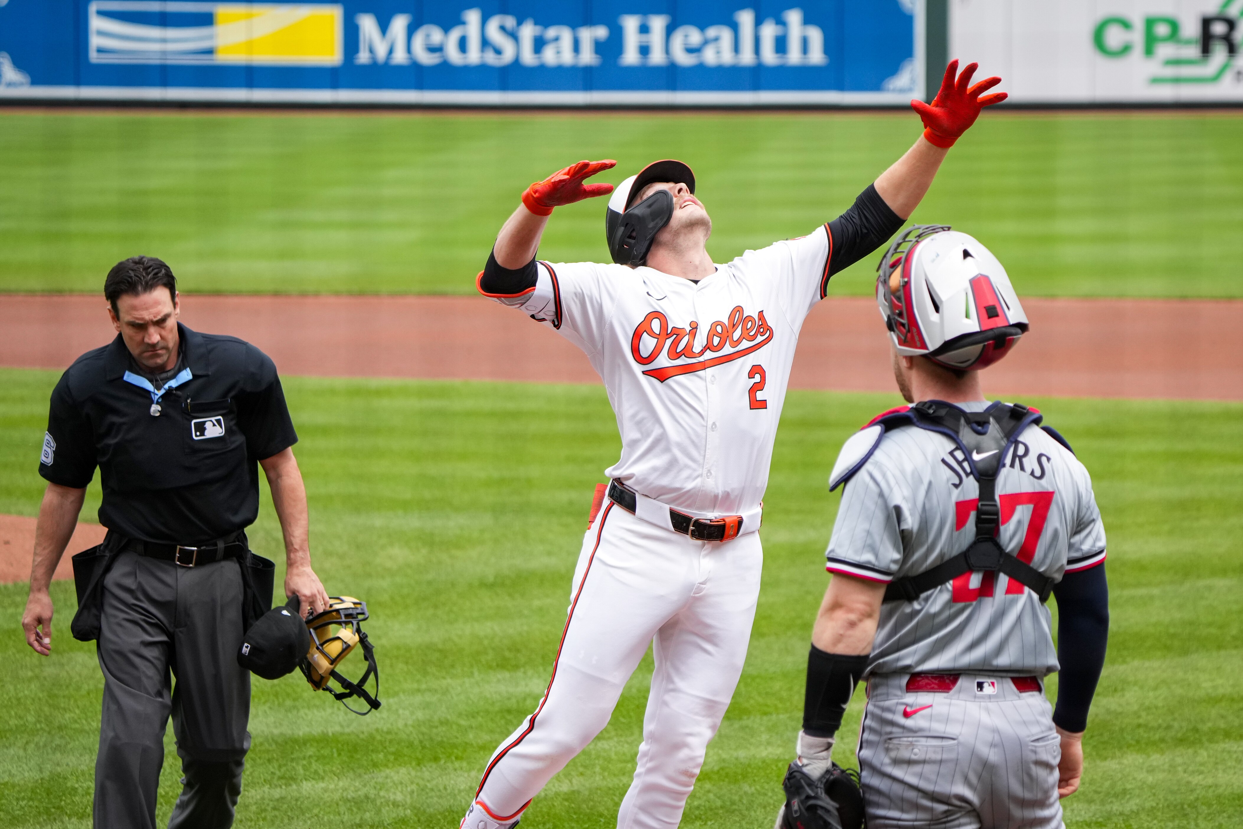 Gunnar Henderson homered in all three games of the weekend series against the Seattle Mariners at Camden Yards.