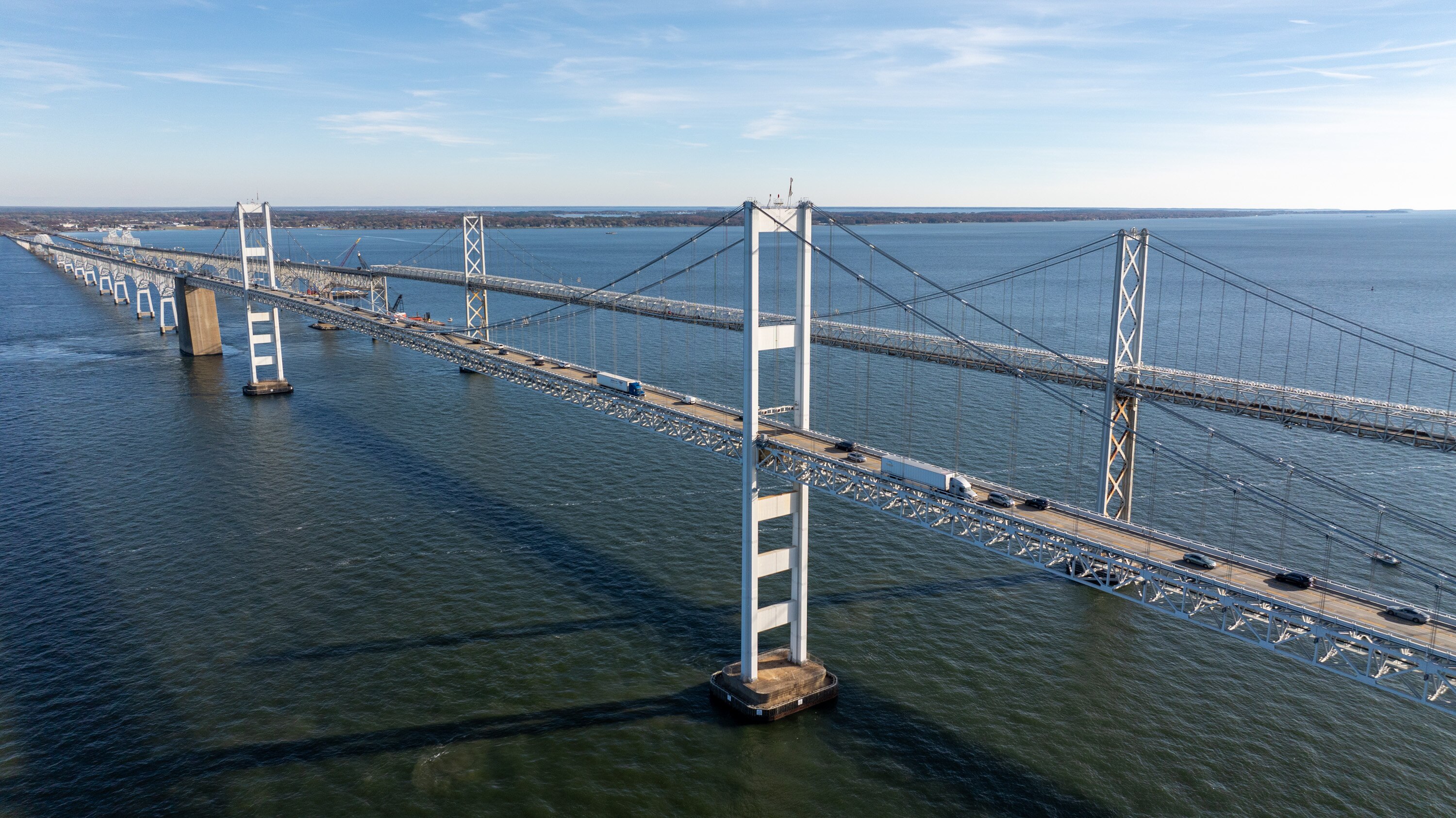 The state is considering replacing the Chesapeake Bay Bridge.