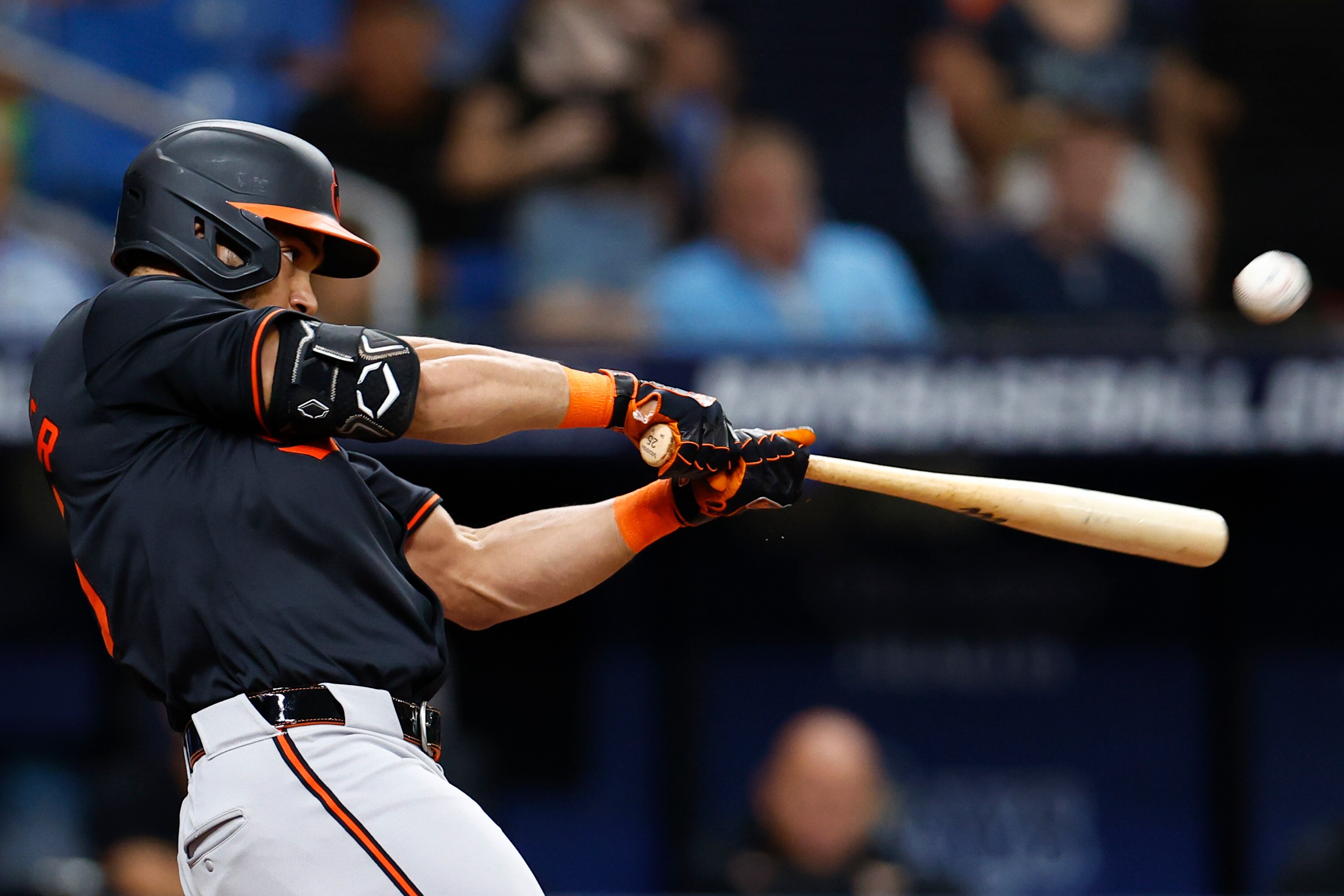 Anthony Santander hits a solo home run in the second inning Friday night to get the Orioles started toward a 6-3 win at Tampa Bay.