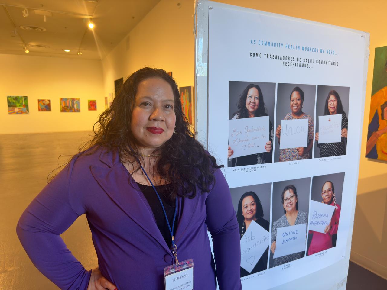 Linda Flores is a community health worker through Latino Health Initiative.
