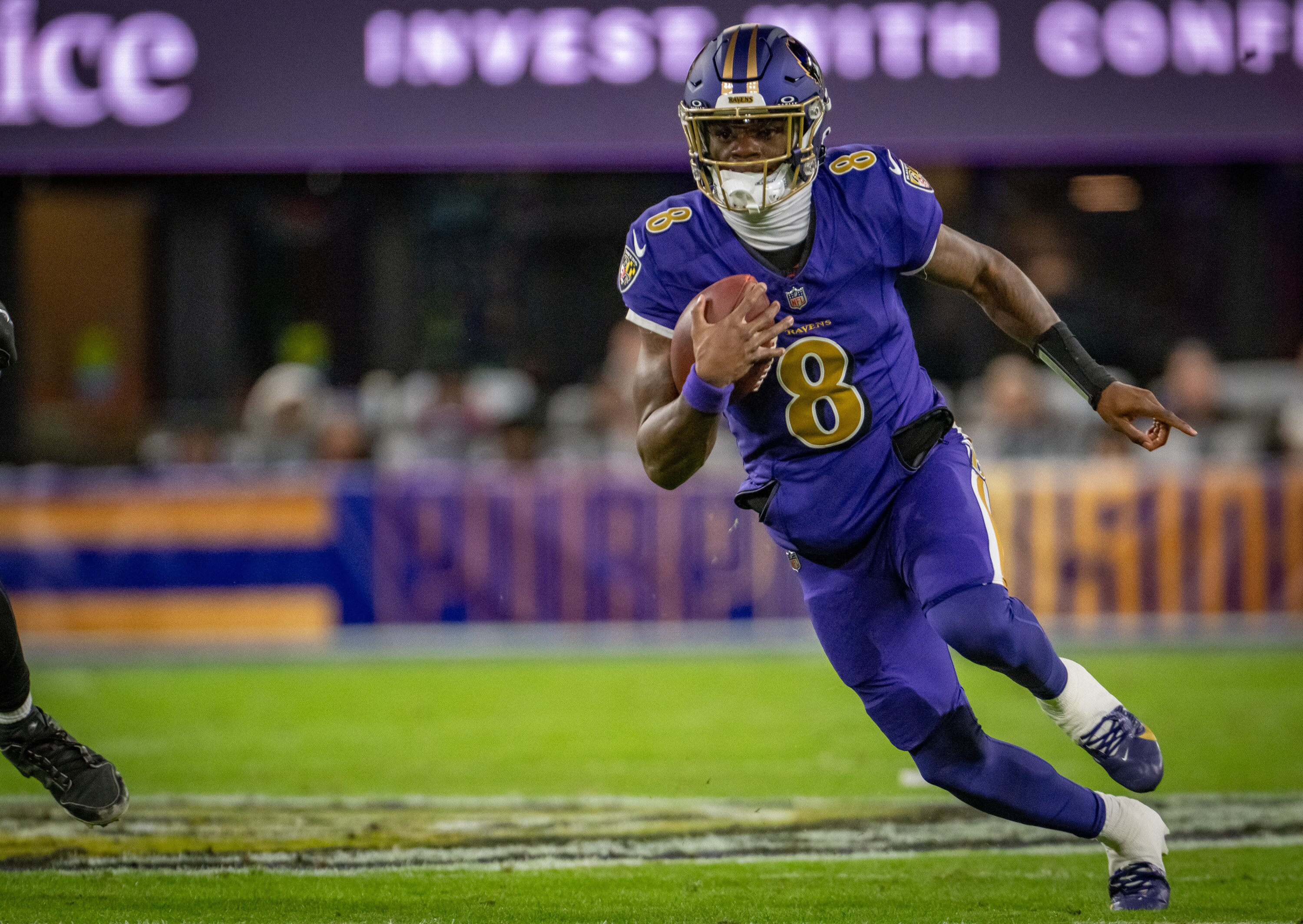 Ravens quarterback Lamar Jackson has missed practices because of knee, toe and ankle injuries over the past month.
