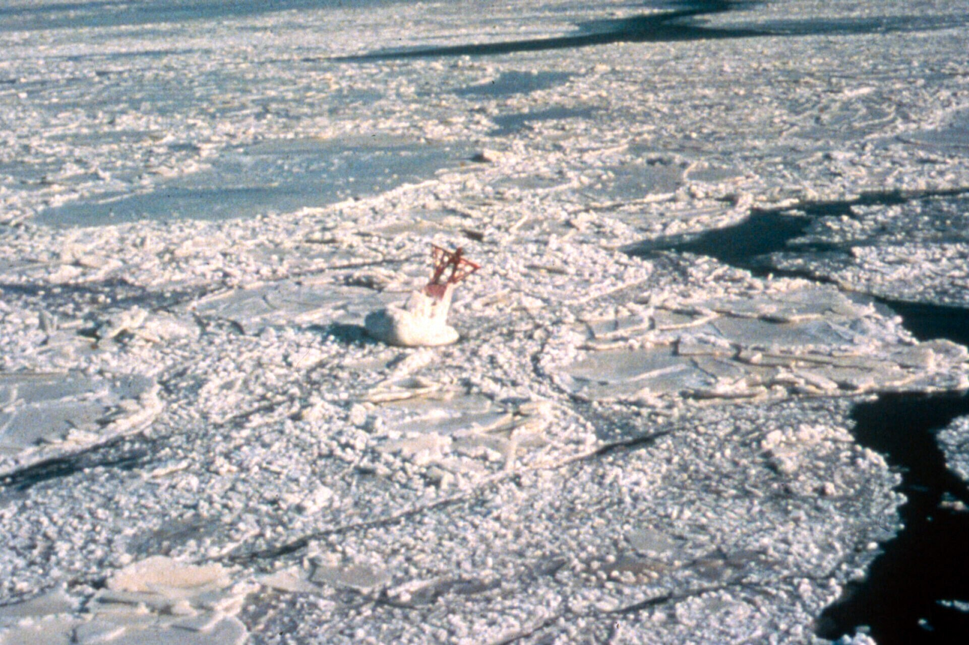 In the historic winter of 1977, navigational aids were nonexistent or useless to pilots navigating ships.
