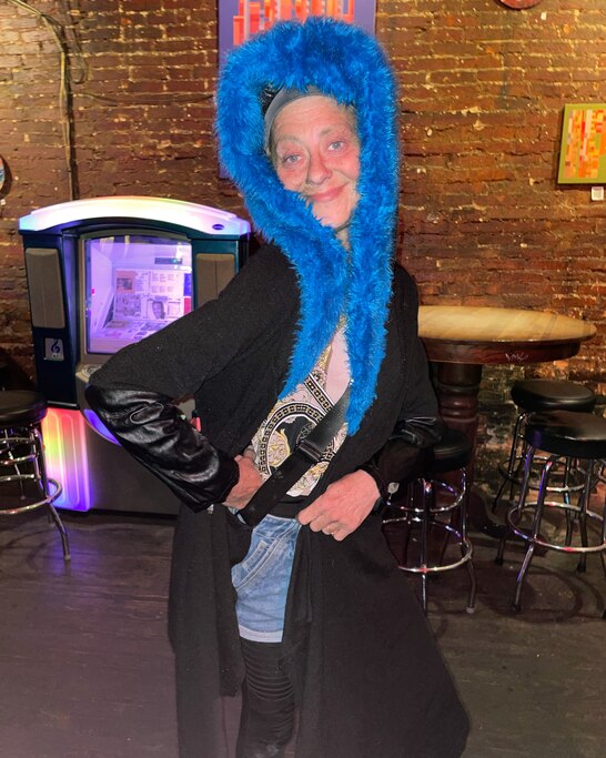 Friends of Fleur Le Faivre described how she would float through different places in the city, dancing whenever and wherever possible, and dressing up just because she could.