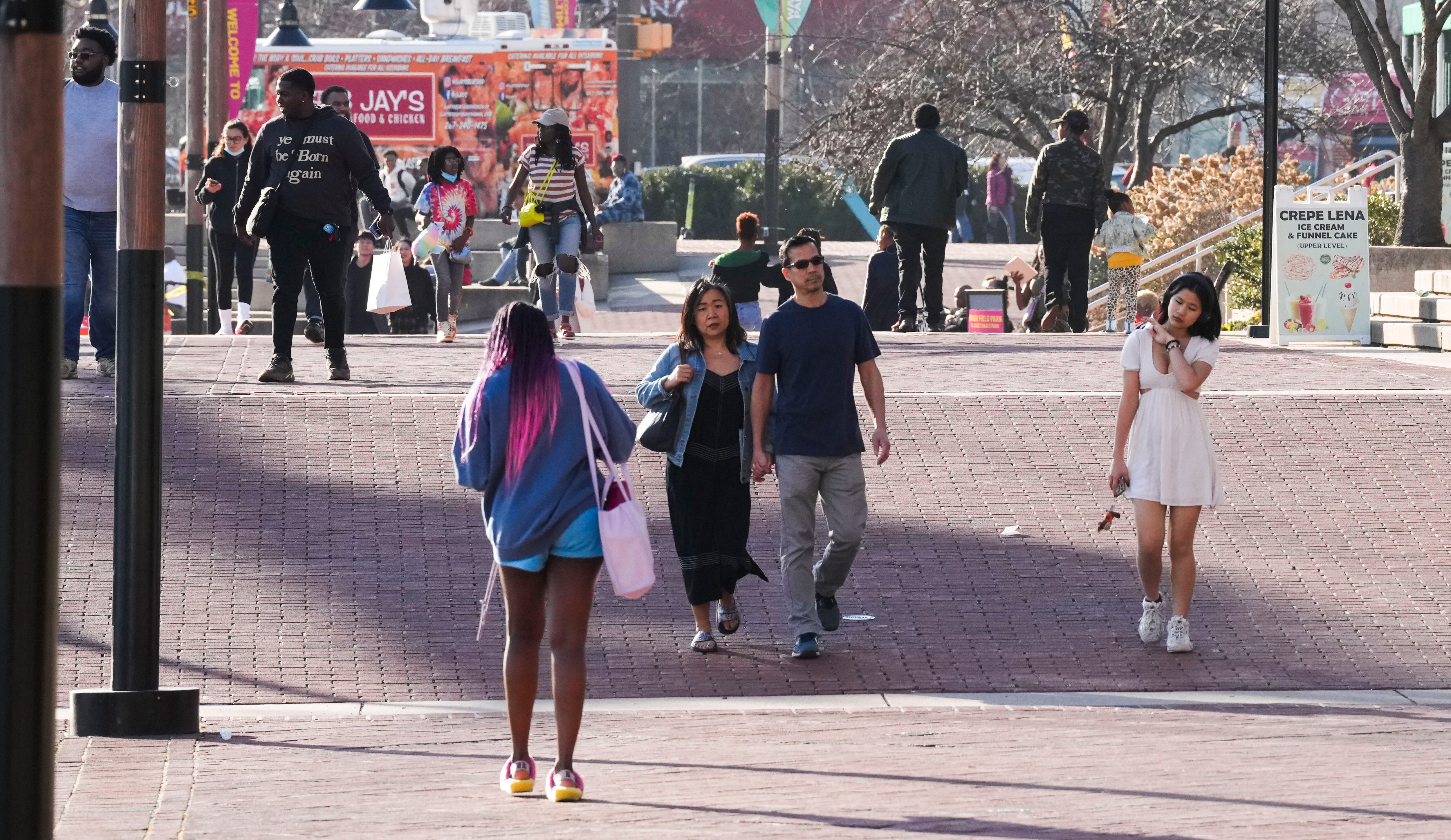 The high temperature this weekend won't be record-breaking, but it will be the highest Baltimore has seen for the year, according to the National Weather Service. 