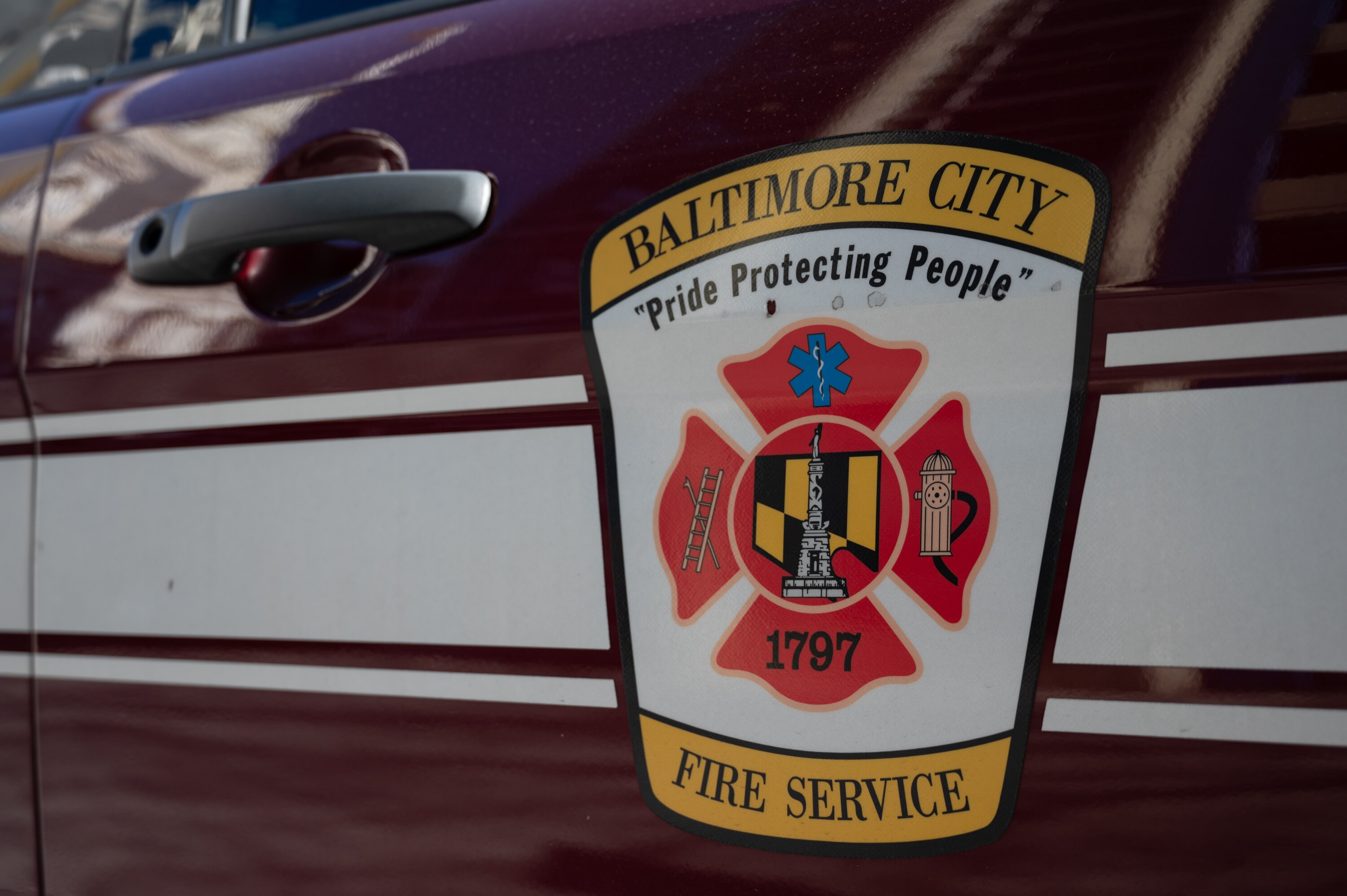 Baltimore City Fire Service Vehicle