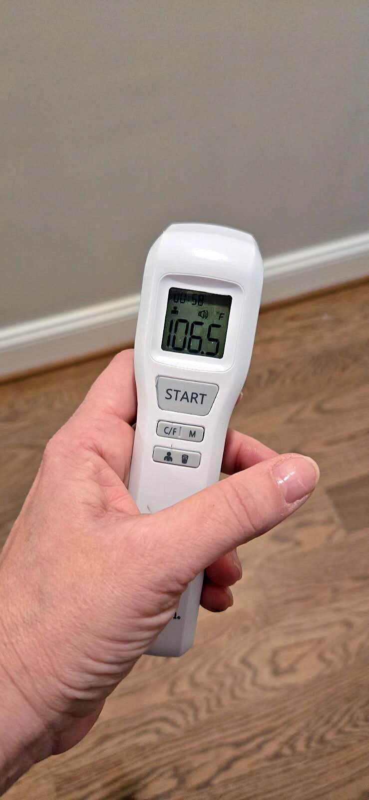 Andrea Coker’s two teenage boys both tested positive for the flu, which this year comes with high fevers.