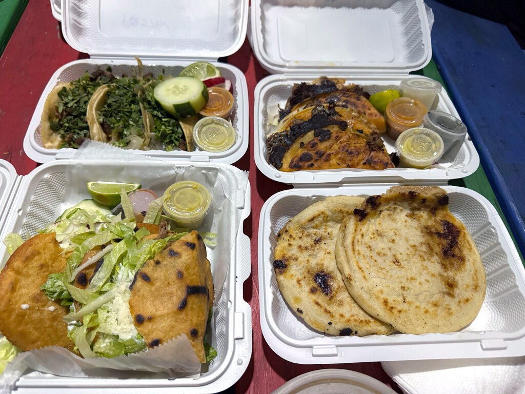 Tacos La Michoacana in Glen Burnie off West Furnace Branch Road had an unmatched ambiance with a rainbow picnic table to overlook an Annapolis Boulevard strip mall and birria tacos with nicely singed edges.