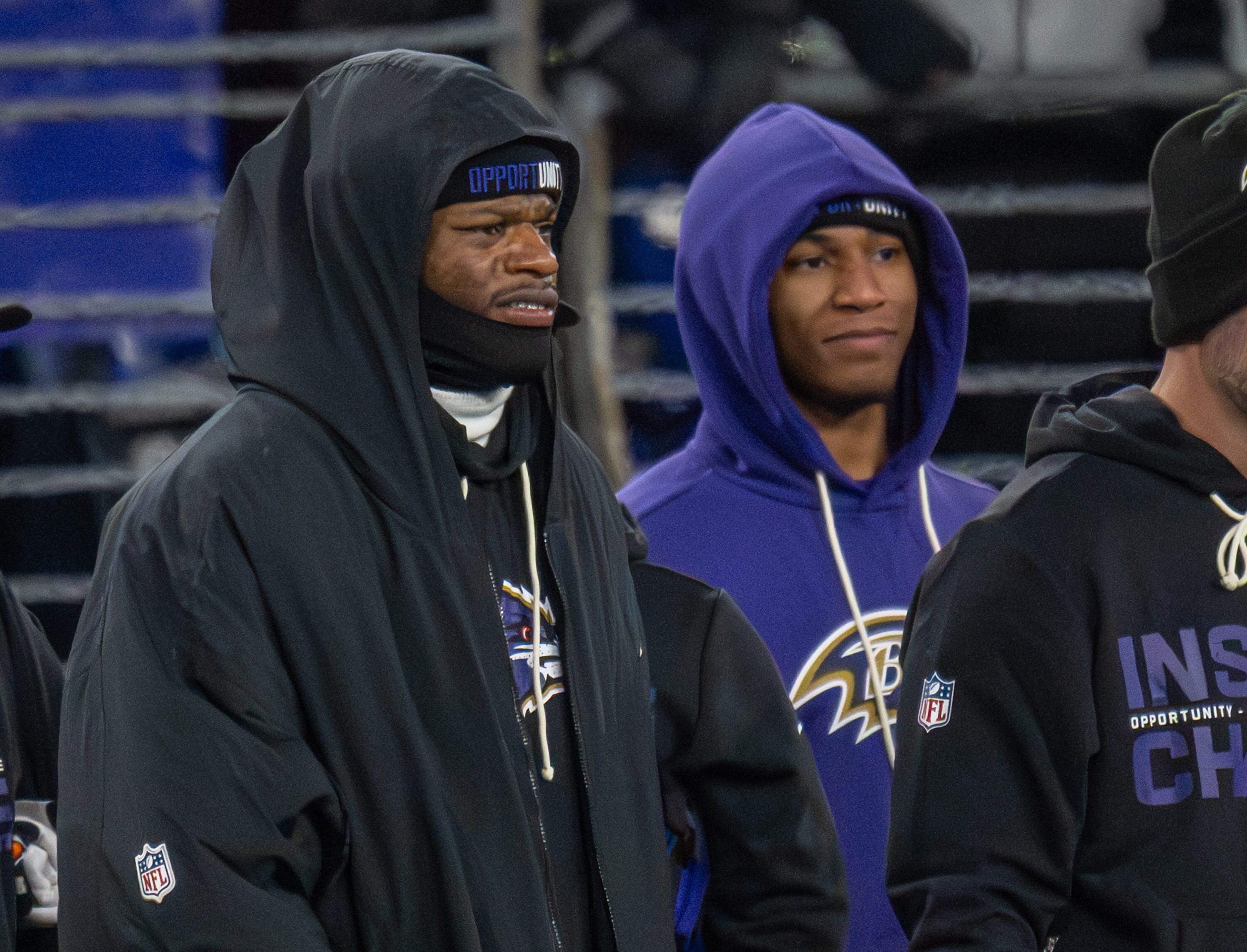 Ravens quarterback Lamar Jackson will not play Saturday night at Green Bay because of the back injury he suffered last week.
