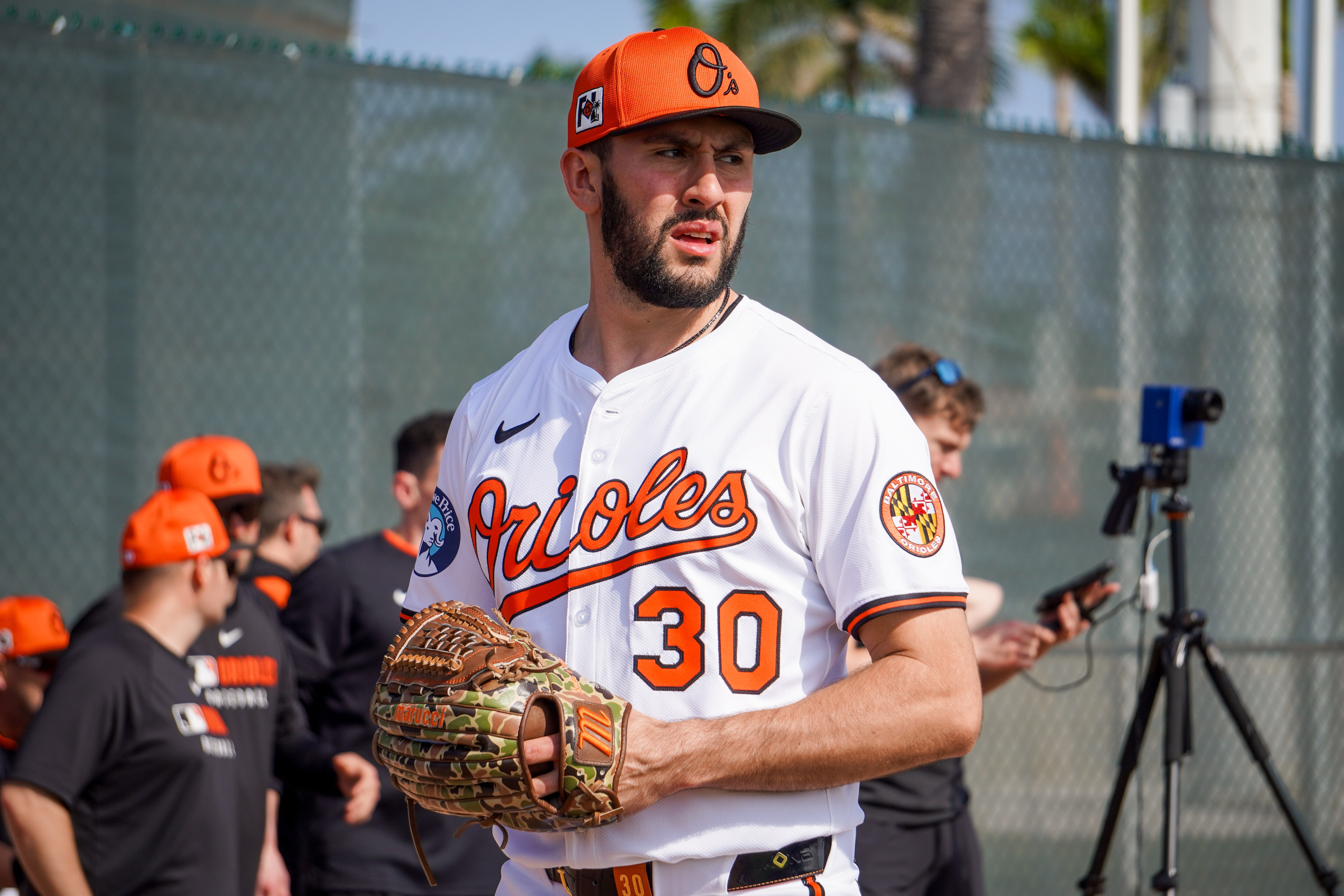 “We’re going to mess around with it, for sure,” Grayson Rodriguez said of his sweeper. “It’s something we’ve been kind of trying over the last couple weeks.”