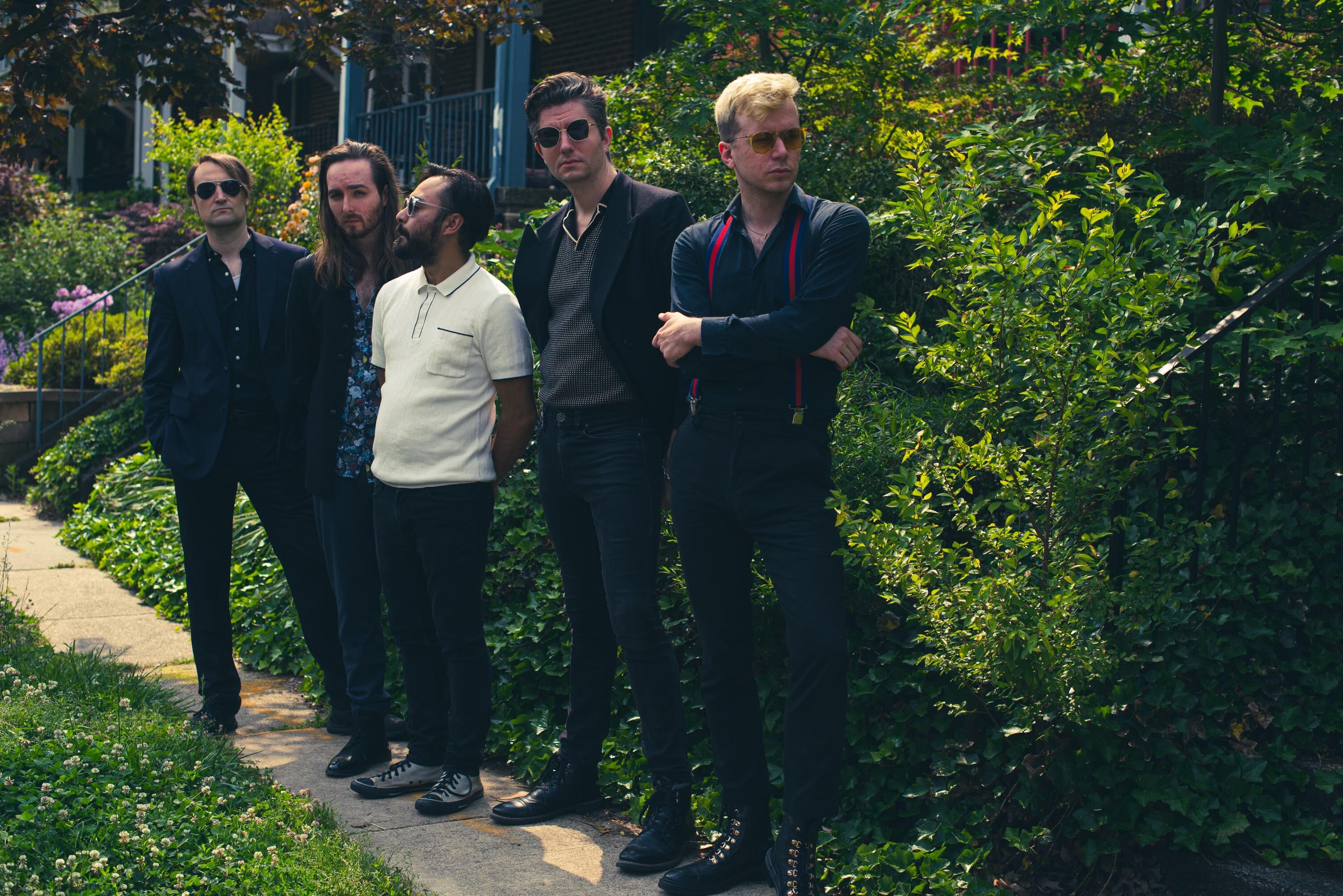 From left, Super City members Jon Birkholz, Brian Brunsman, Ian Viera, Greg Wellham and Dan Ryan.