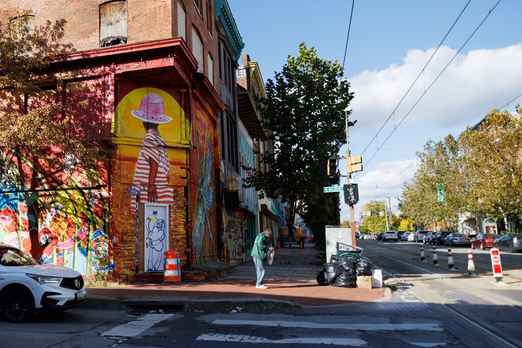 The superblock on Howard Avenue.