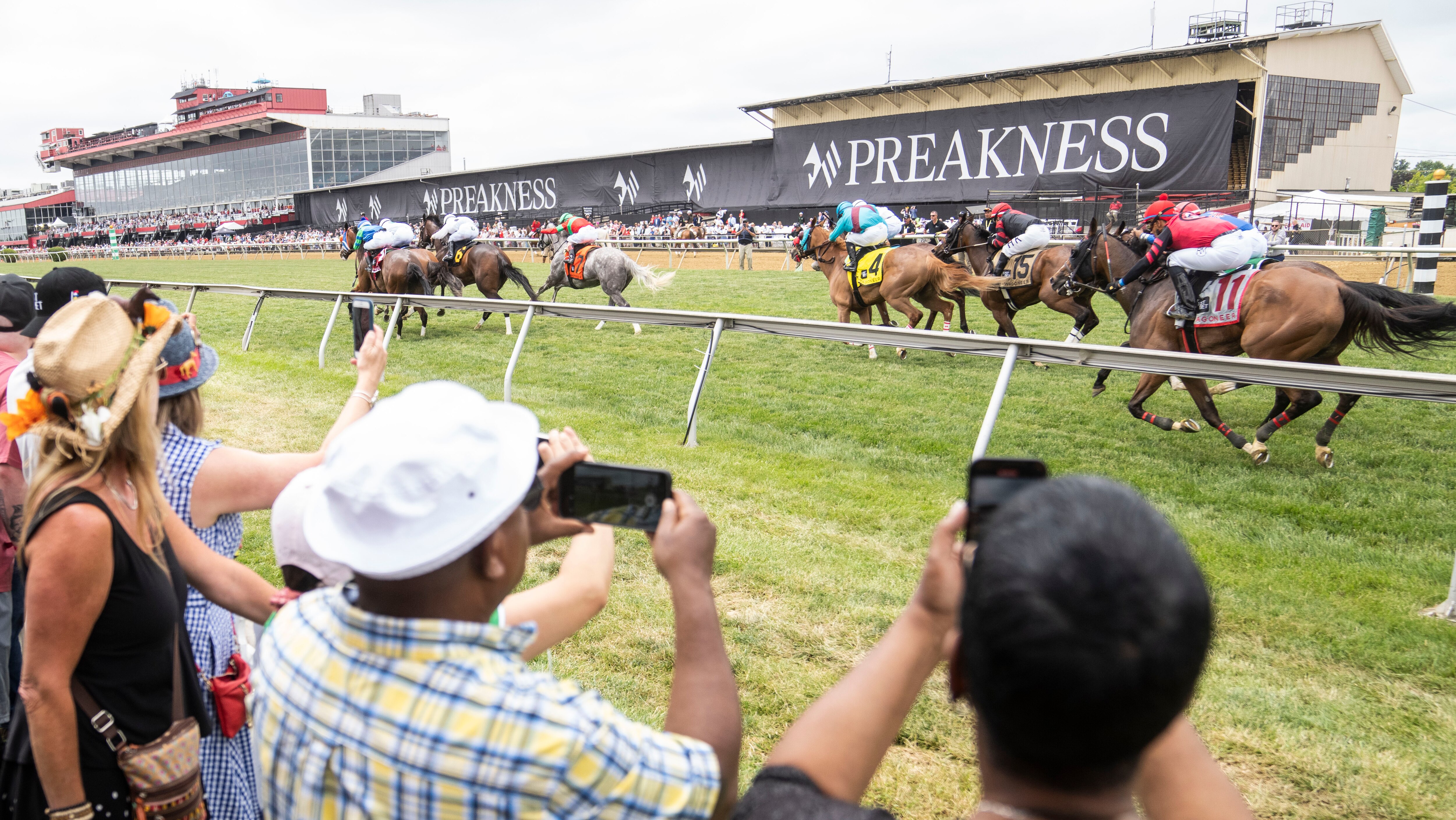Pimlico Race Course is so dilapidated that a stretch of seating is closed off to fans, even during the Preakness. Plans are moving forward for the state to take ownership of the track and renovate it.