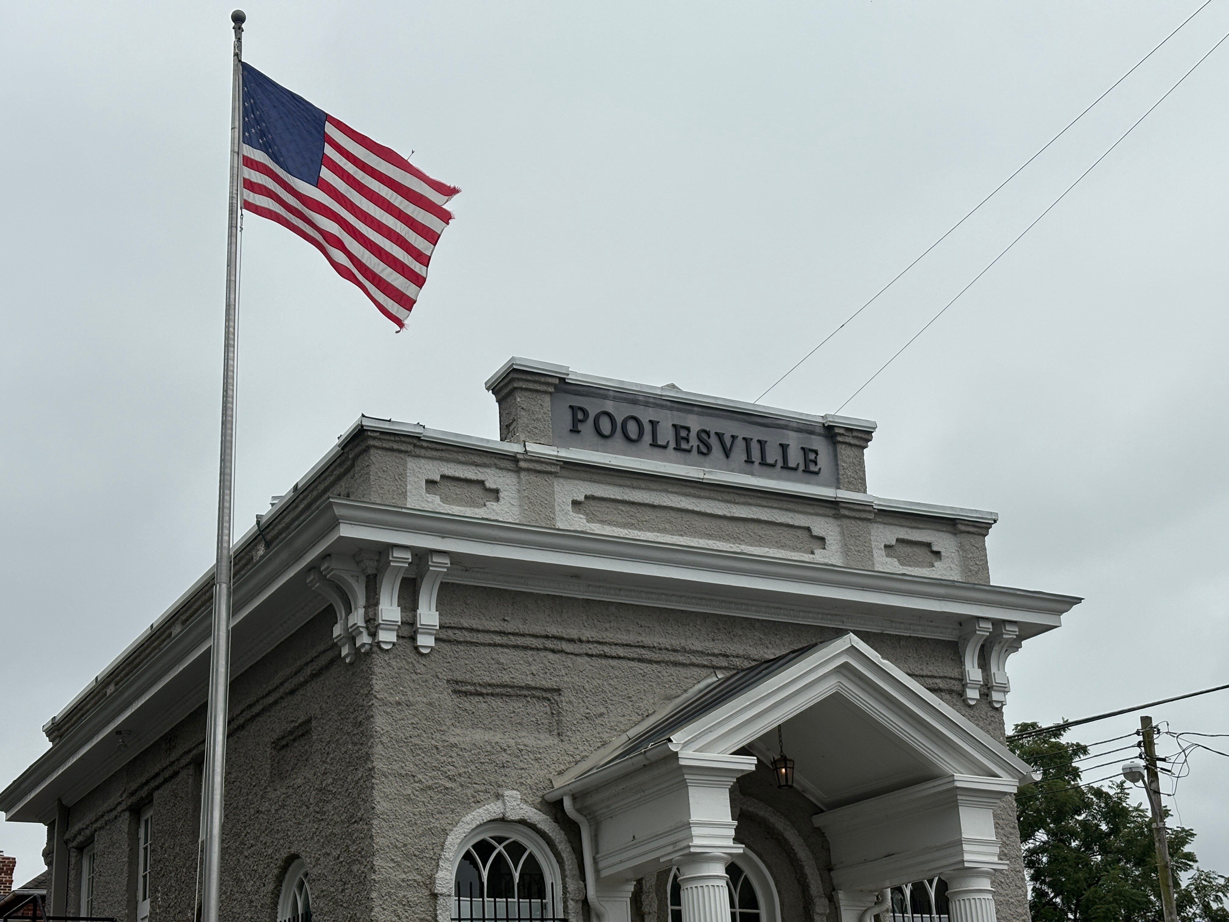 The Old Town Bank Museum in Poolesville, Maryland.