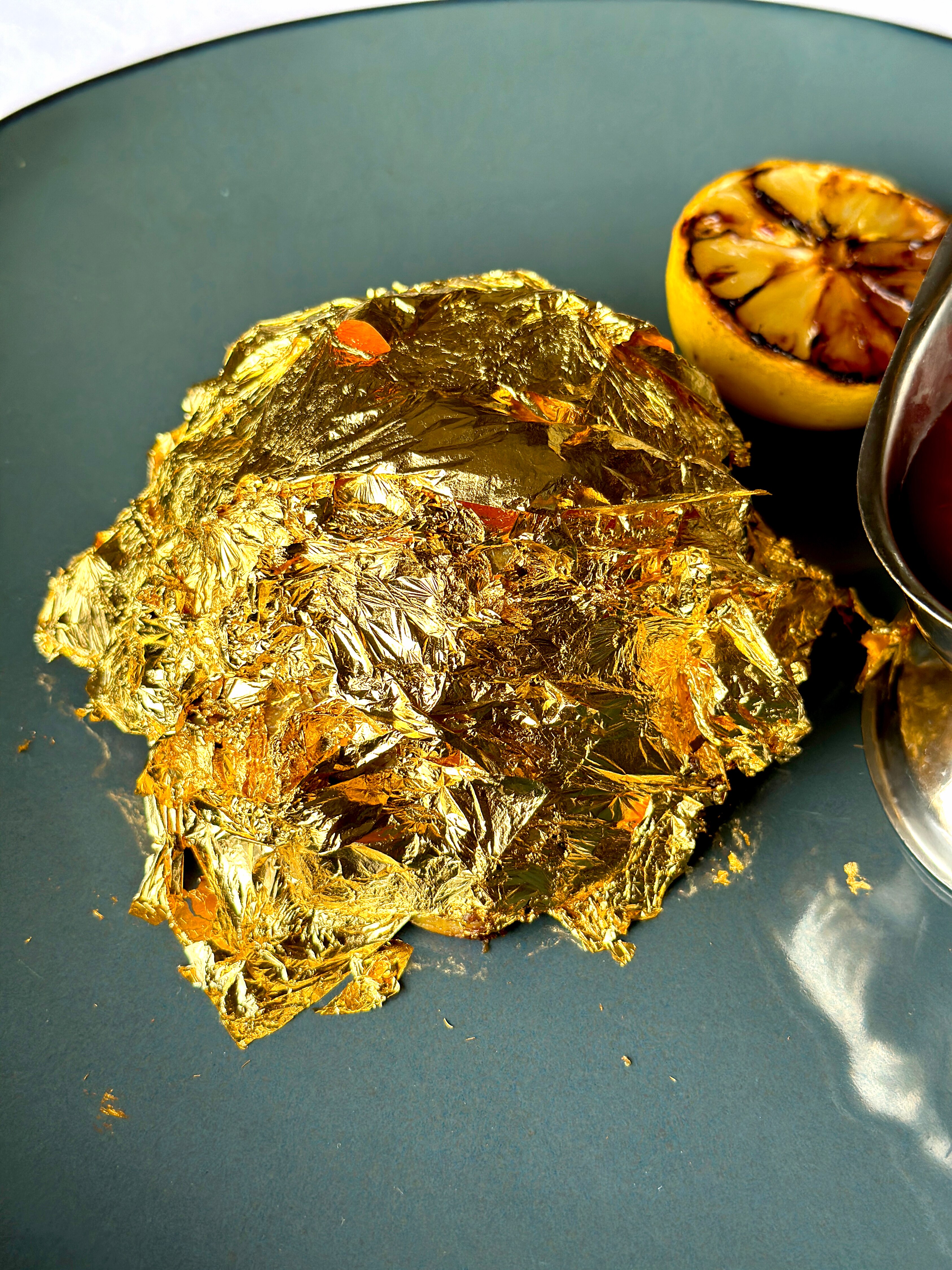 By the Docks - 23K Gold Crab Cake.